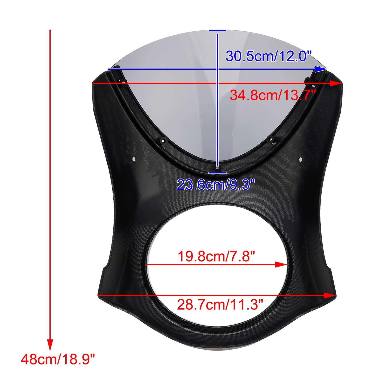 2024-2025 Kawasaki Eliminator 500 Headlight Windscreen Fairing Windshield