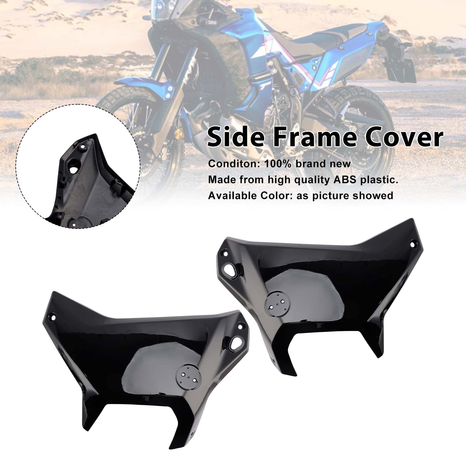 2025-2026 For Yamaha Tenere 700 T700S Side Frame Panel Fairings Cover