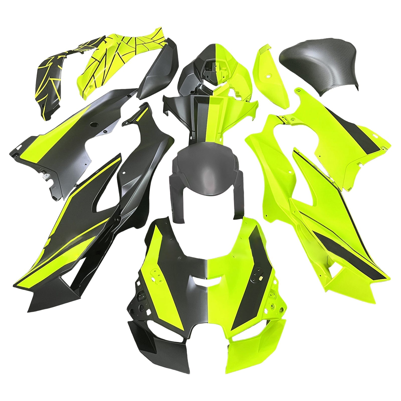 Injection Fairing Kit Bodywork ABS fit For Kawasaki ZX-10R ZX-10RR 2021-2025