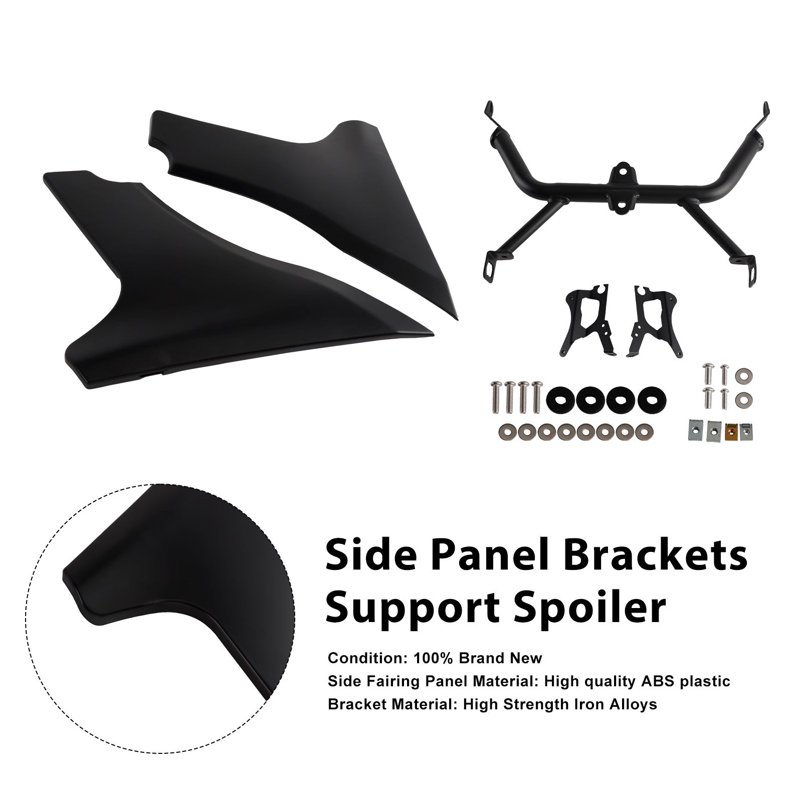 2024 -later Harley CVO Road Glide Upgrade Side Panel Brackets Support Spoiler