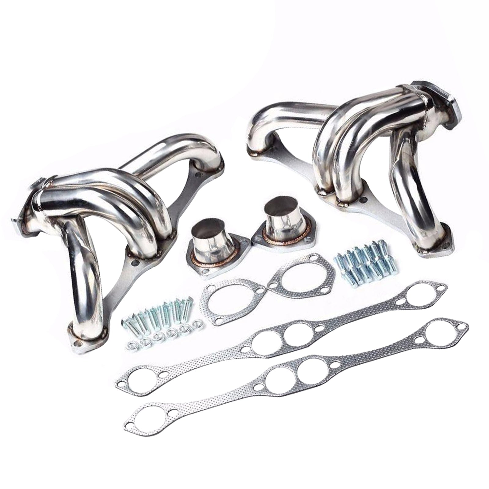 Stainless Steel Exhaust Manifold Header Fit Ford Mustang 3.7L V6 2011-2015