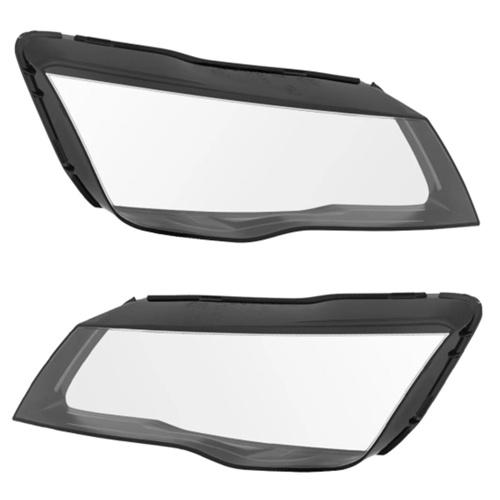 2012-2015 Audi A7 S7 RS7 2Pcs Front Headlight Lens Cover Shell Clear
