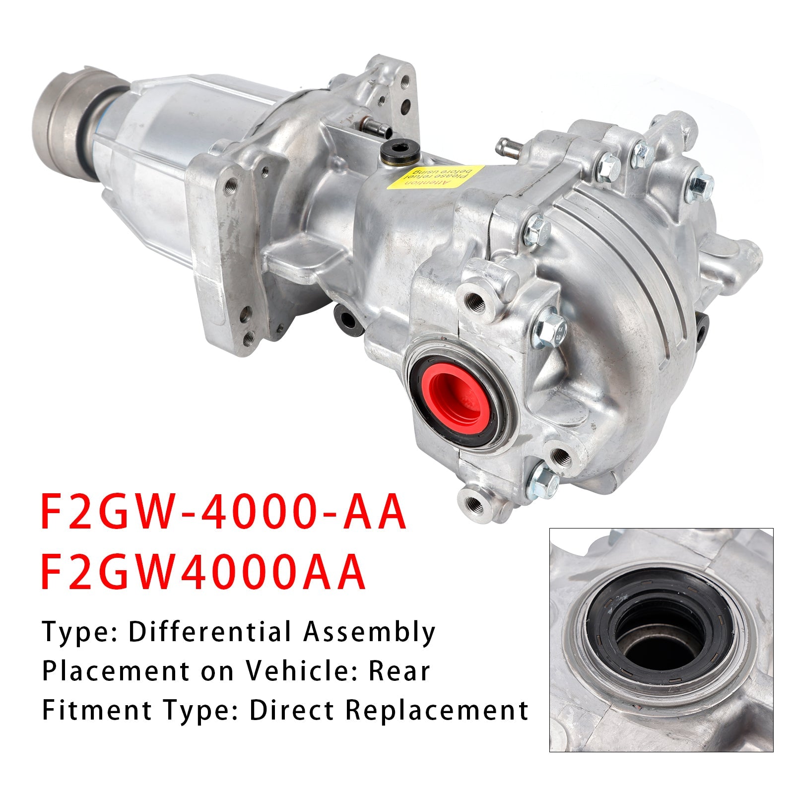 For Ford MKX 3.7L V Rear Differential Carrier Assembly F2GW4000AA S-162A