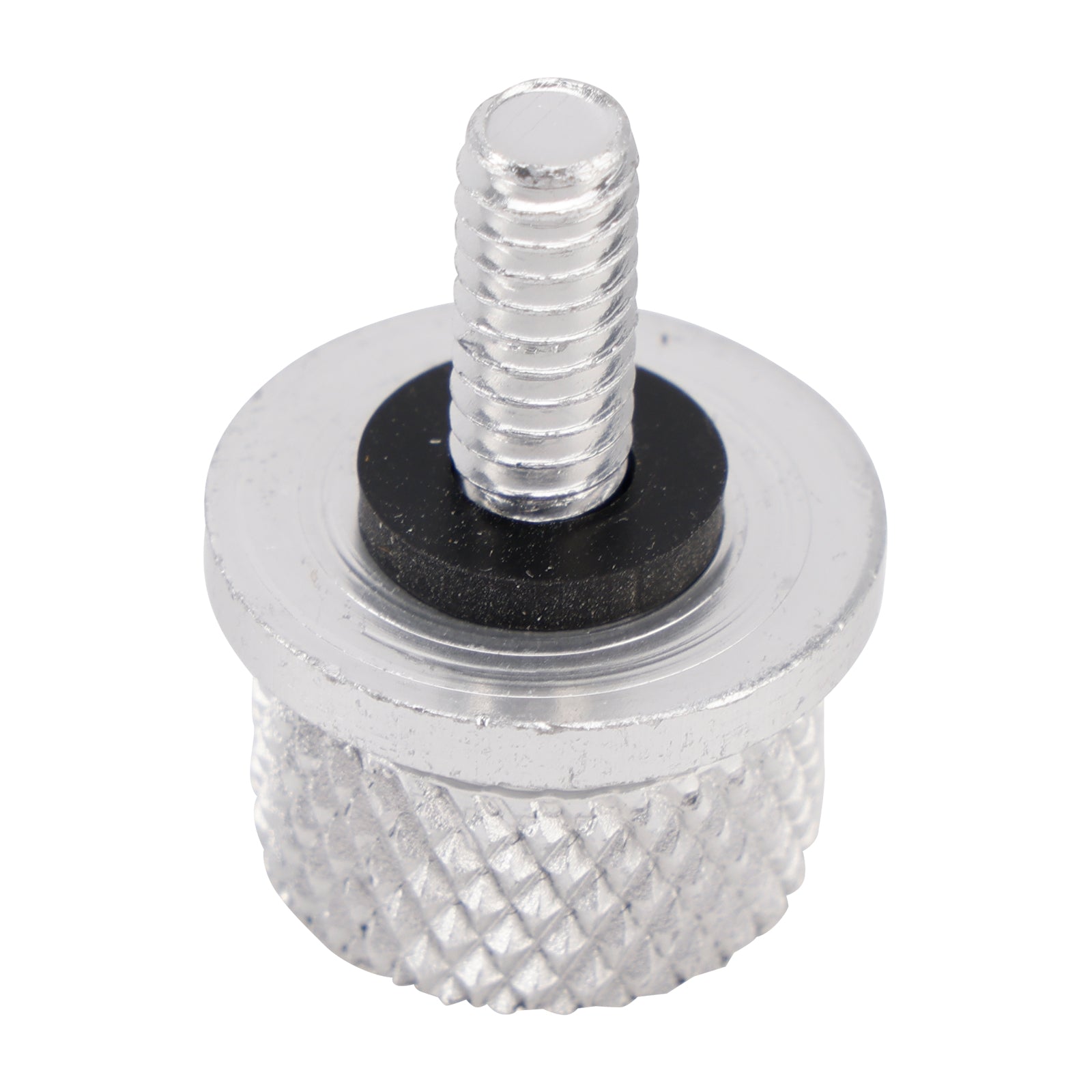 1/4"-20 Silver Seat Bolt Screw Plate Release Kit For Touring Softail Dyna 96-23