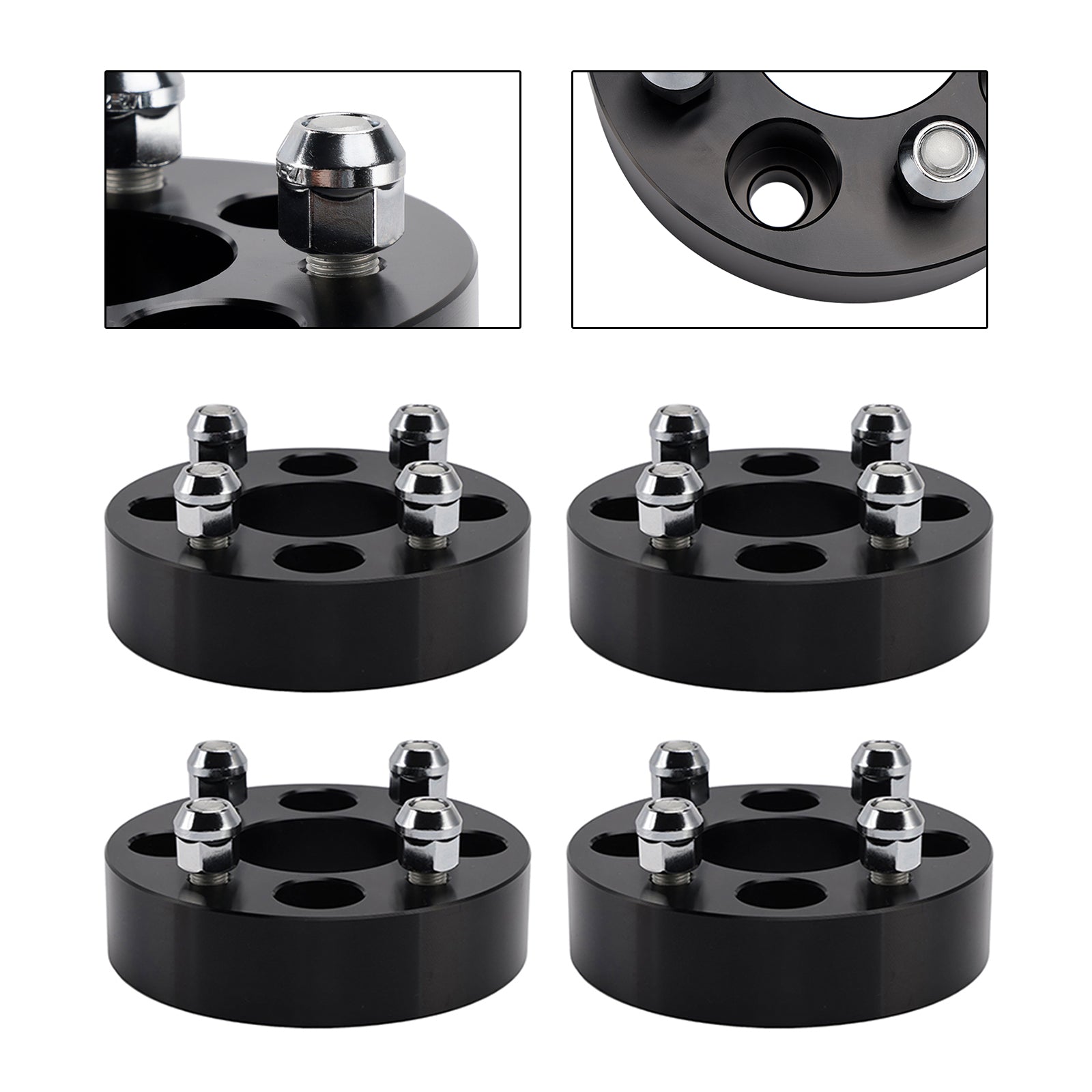Golf Carts Wheel Spacer Kit With Lug Nuts 1.5 Inch For Ezgo Club Car Golf Carts