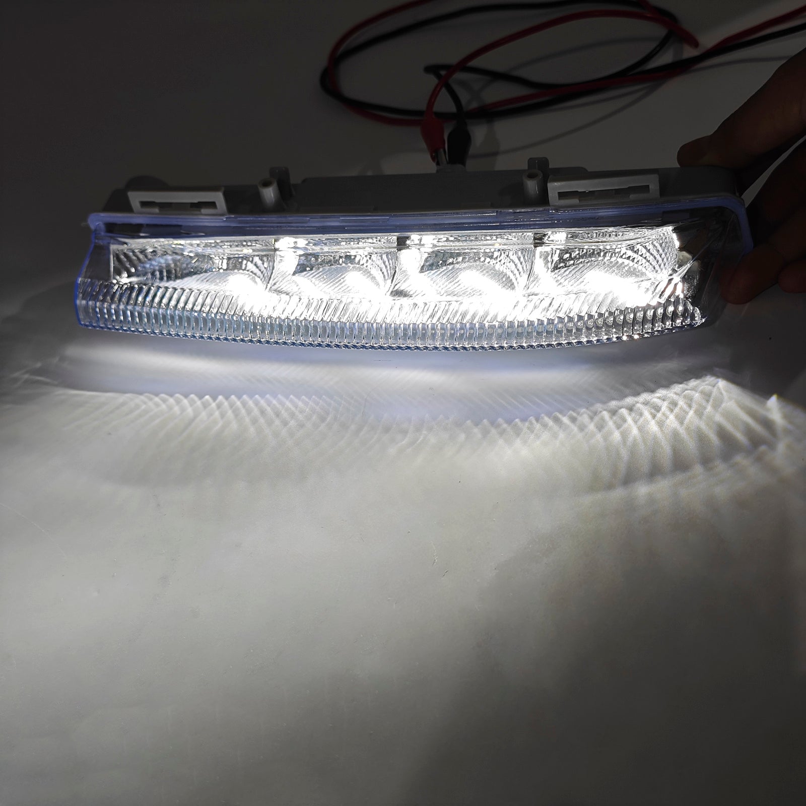 LED Daytime Running Left Fog Lights For Mercedes Benz W204 S204 W212 2007-2014