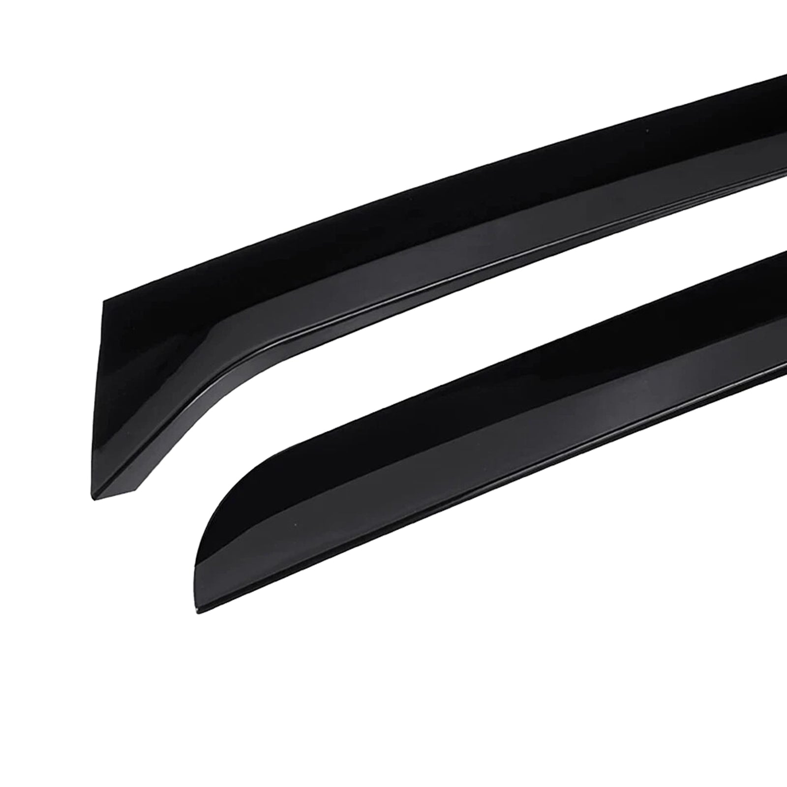 2007-2016 VW Tiguan MK1 Gloss Black Pair Rear Window Side Wing Spoiler