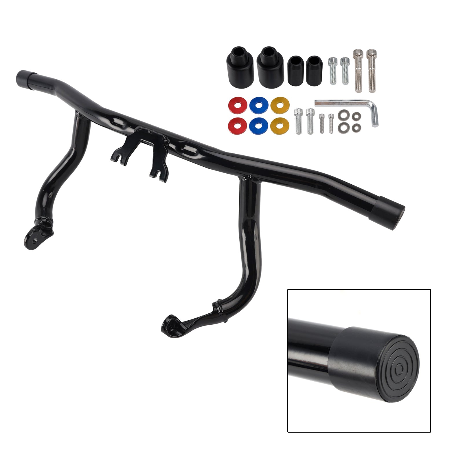 2024-2025 Road Glides Street Glides Road Glides FLHT FLHX Engine Guard Crash Bar Frame Protector Bumper Black