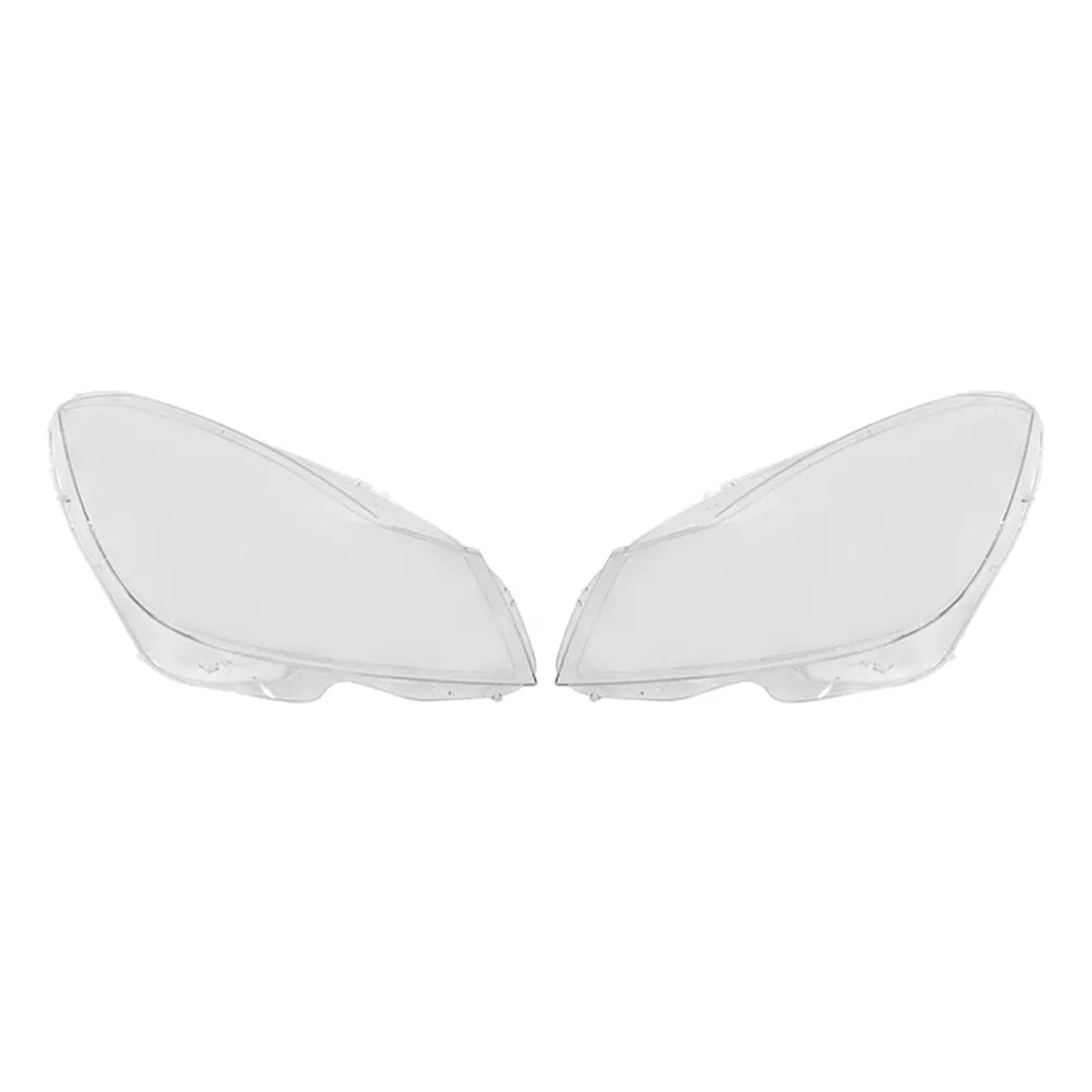 2011-2015 Mercedes Benz C W204 2PCS Front Headlight Lens Cover LampShade