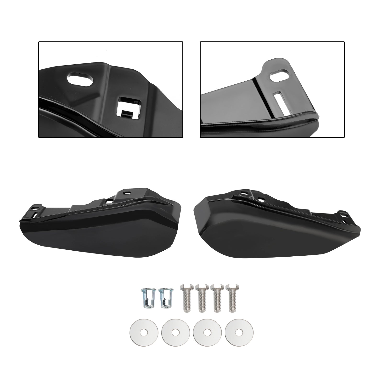 Mid-Frame Air Heat Deflector fit for Touring CVO Street Glide Road Glide 23-2024