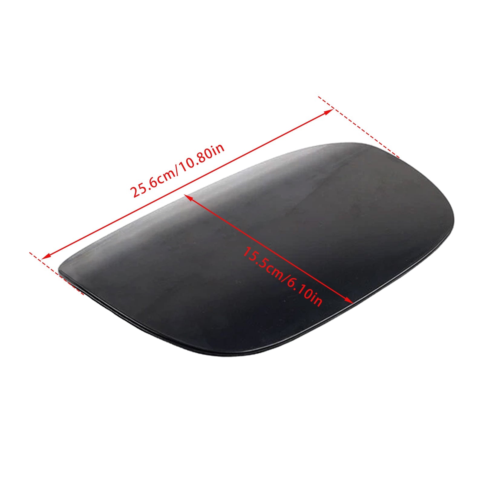 Fuel Tank Cover Painted Black 2057570106 for Mercedes-Benz W205 C300 C350 2015-2018