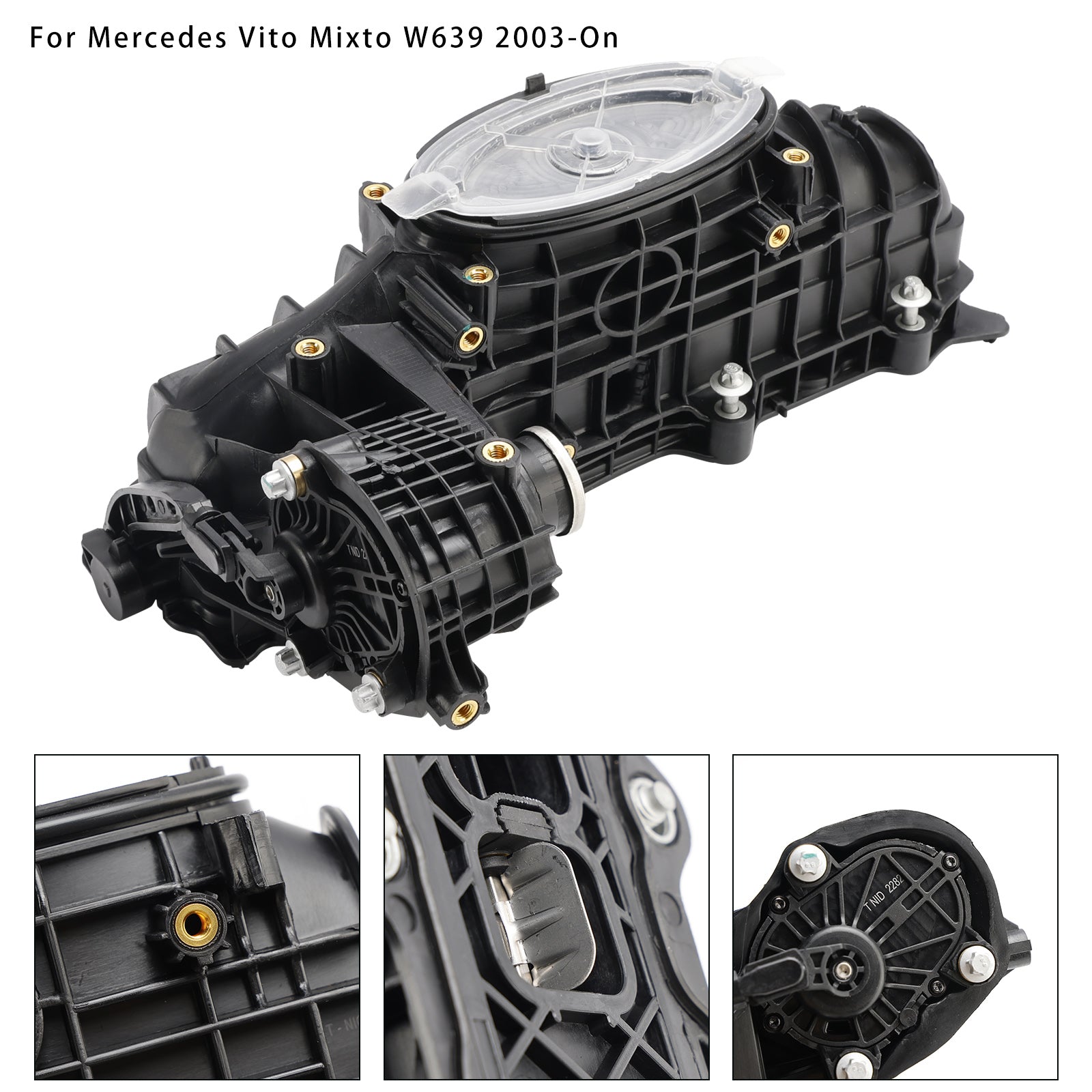 Inlet Manifold W/ Actuator Motor Fit Mercedes 2.1 Cdi 2143CCM 2003+ EEP/ME/253