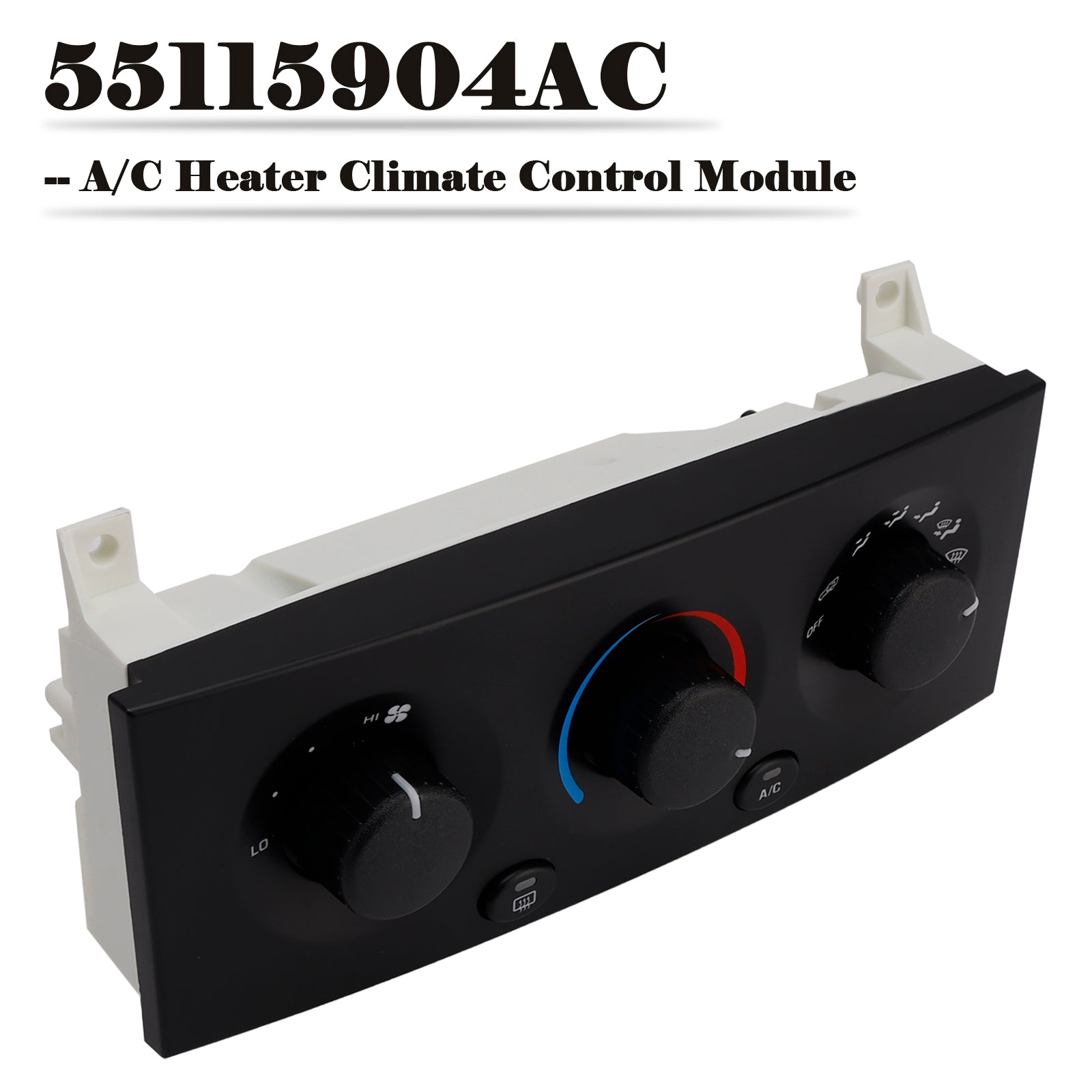 2002-2004 Jeep Grand Cherokee A/C Heater Climate Control Module 55115904AC