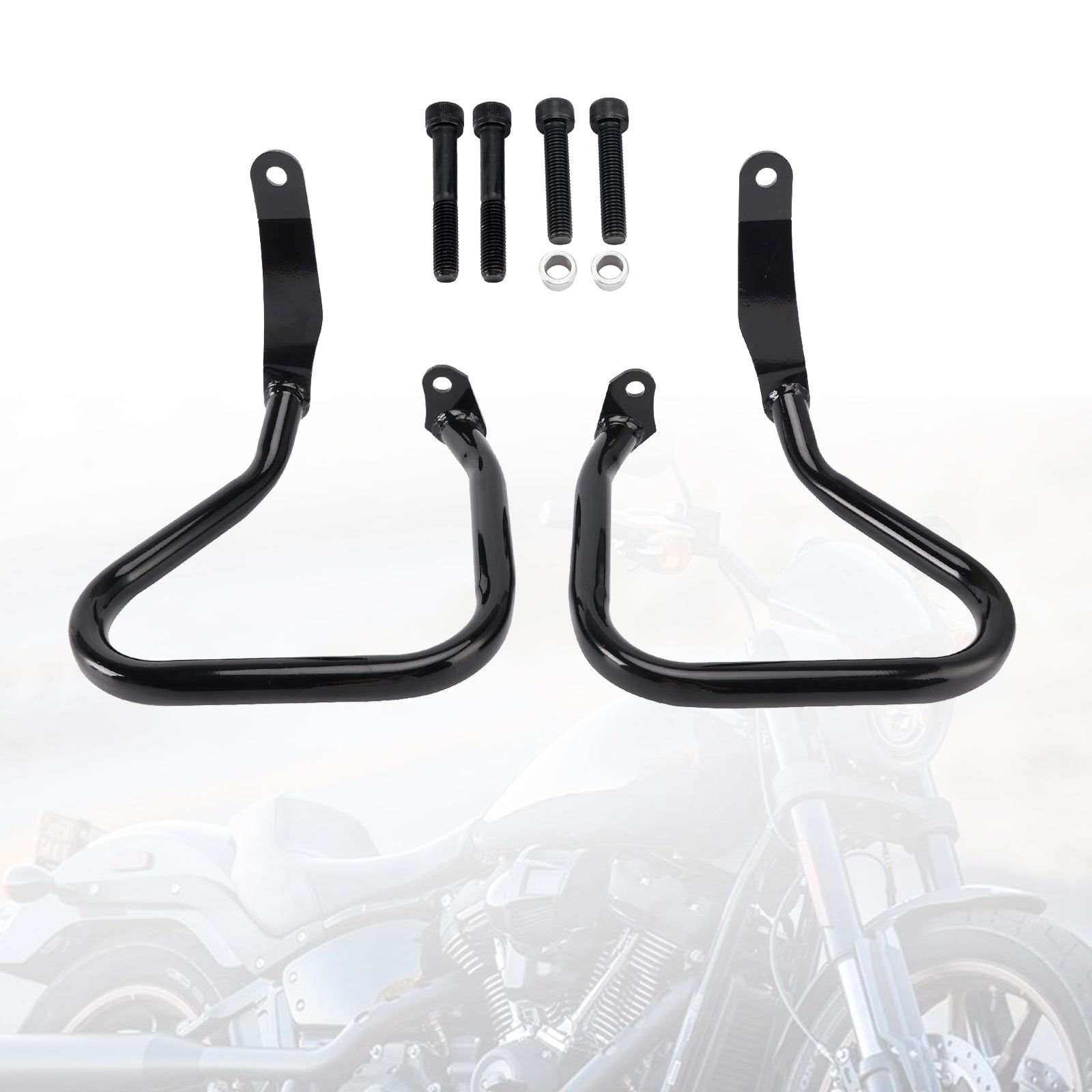 2022-2024 Low Rider Fxlrst Engine Guard Frame Anti-Crash Bumper Protector Black