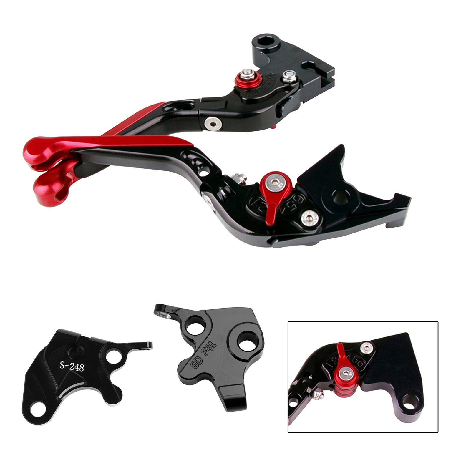 2008-2011 YAMAHA YZF R125 Adjustable Clutch Brake Lever