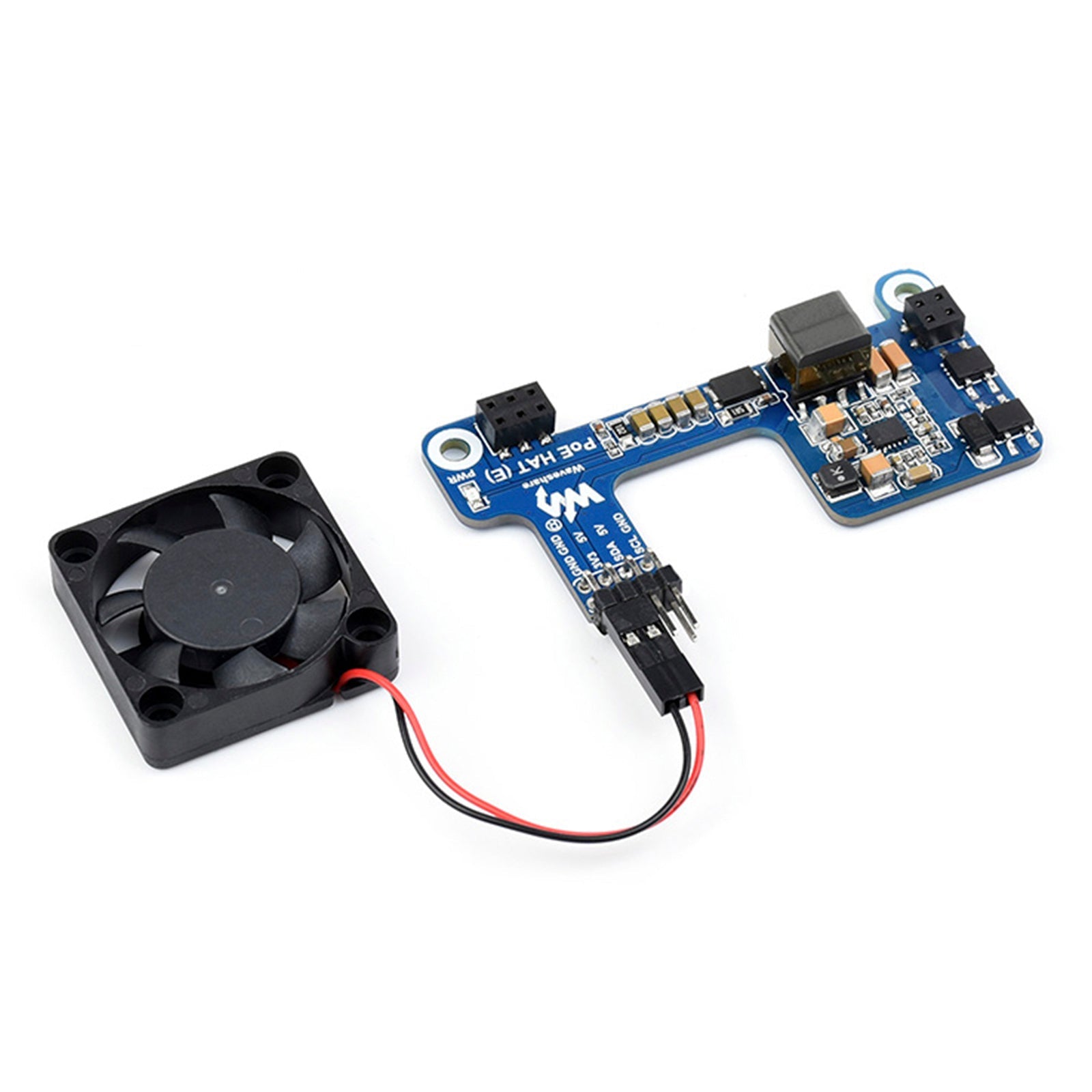 Raspberry Pi 4B/3B+ Ethernet Power Supply Expansion Board Poe Power Supply