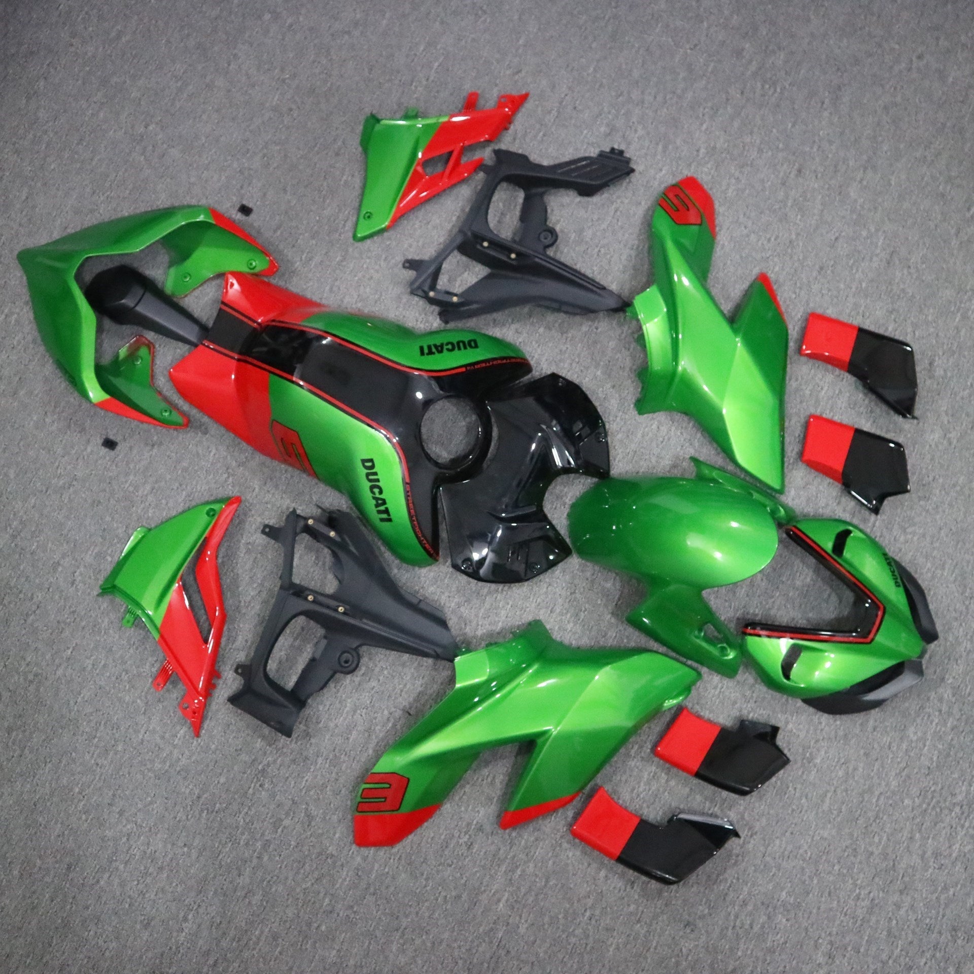 Injection Fairing Kit Bodywork For Ducati Street Fighter V4 2020-2023