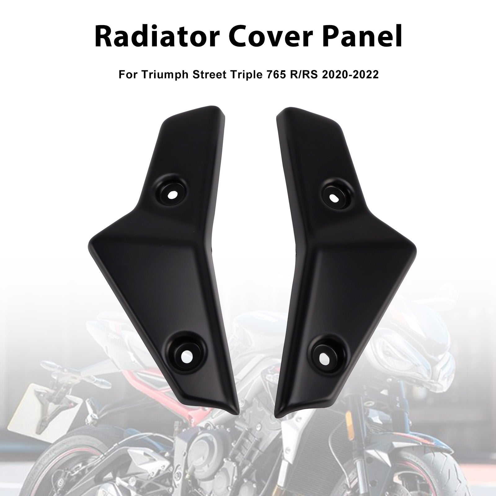 2020-2022 Street Triple 765 R/RS Radiator Side Cover Fairing Panels