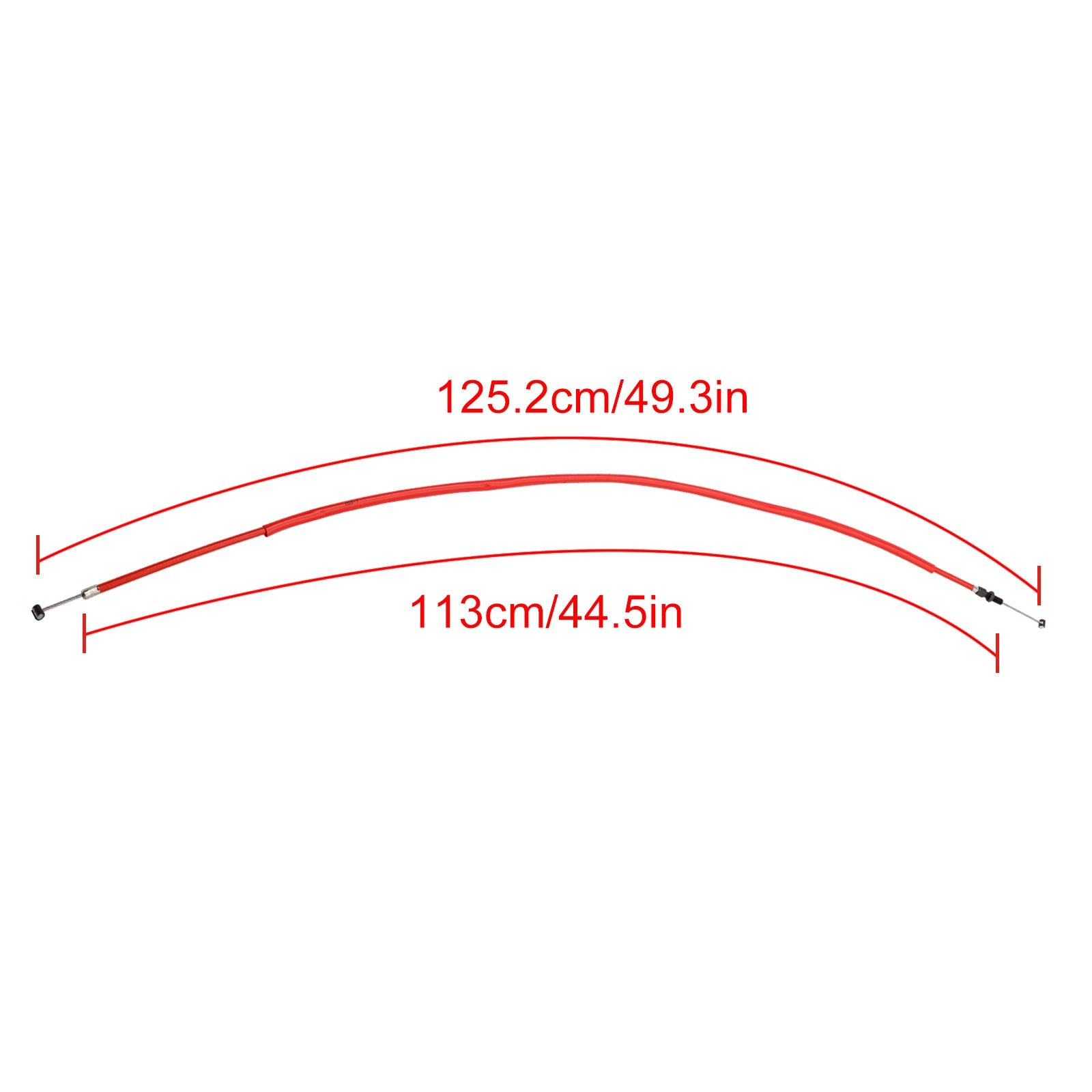 2009-2016 Suzuki GSXR1000 Motorcycle Clutch Cable Replacement Red