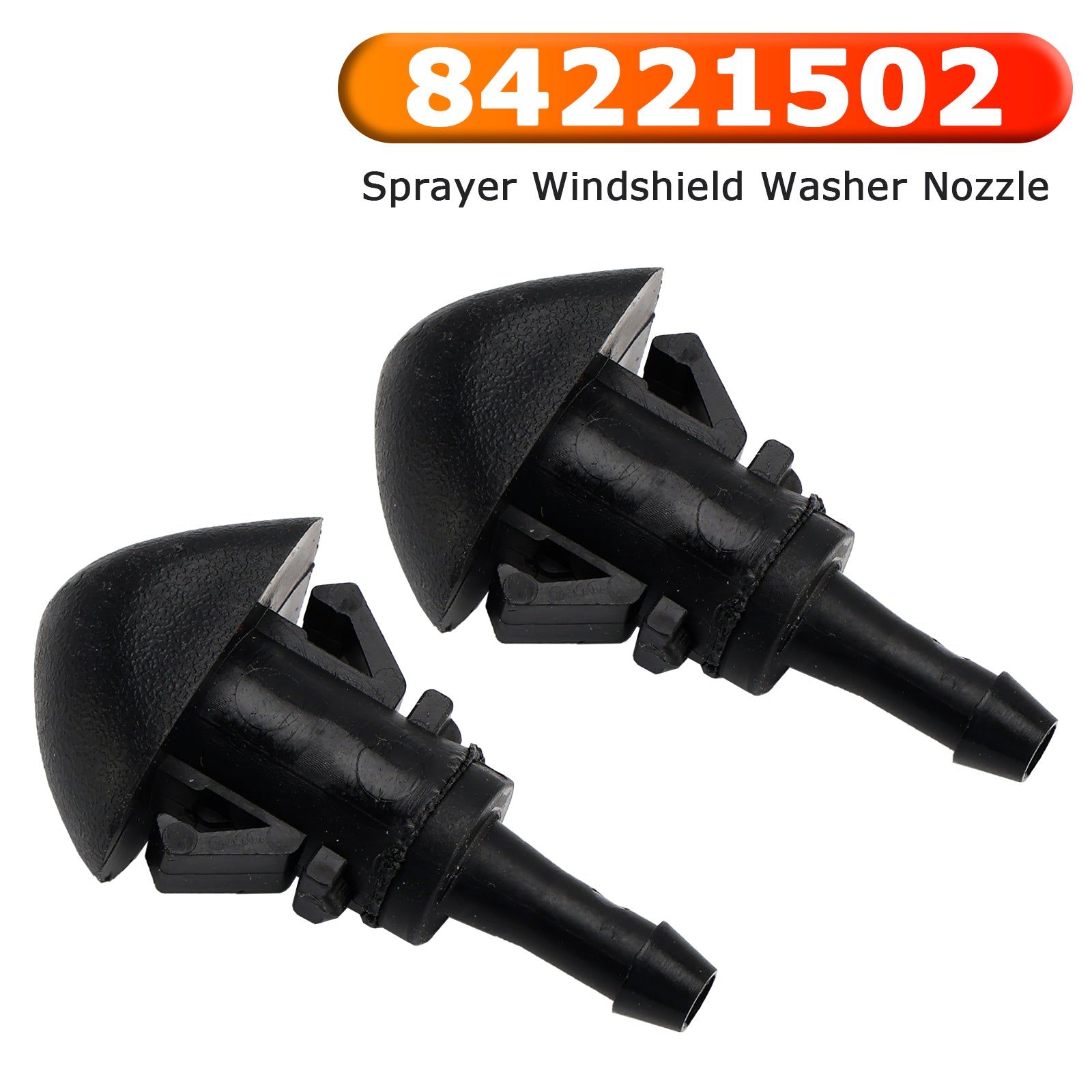 2pcs Sprayer Windshield Washer Nozzle for Cadillac XT5 2017-2021 84221502