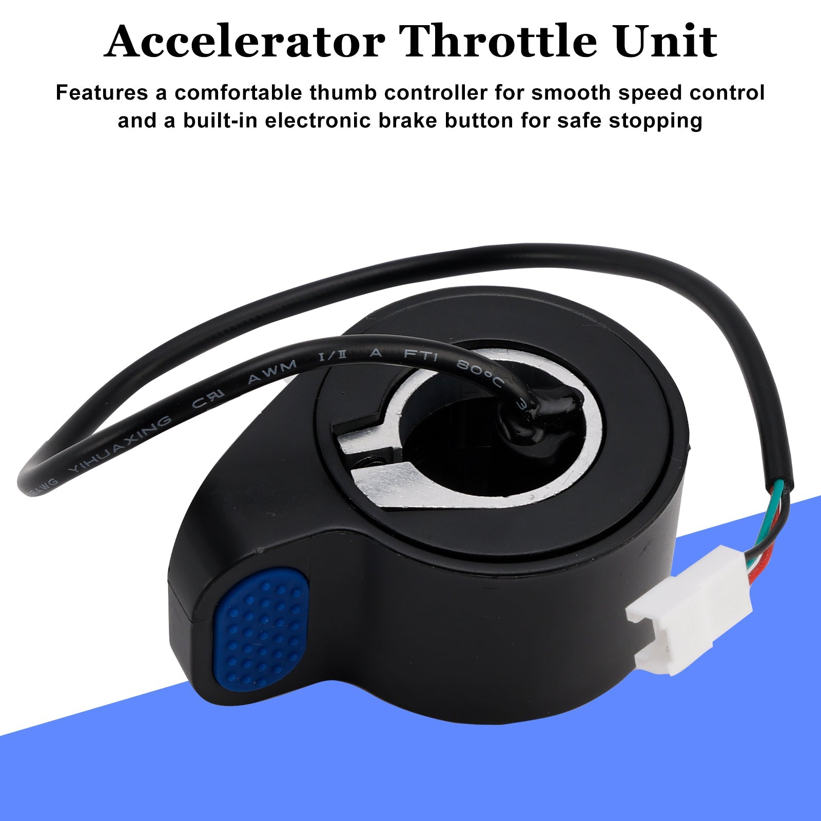 Accelerator Throttle Unit For Xiaomi 4 Pro (1st Gen) Electric Scooter Bule