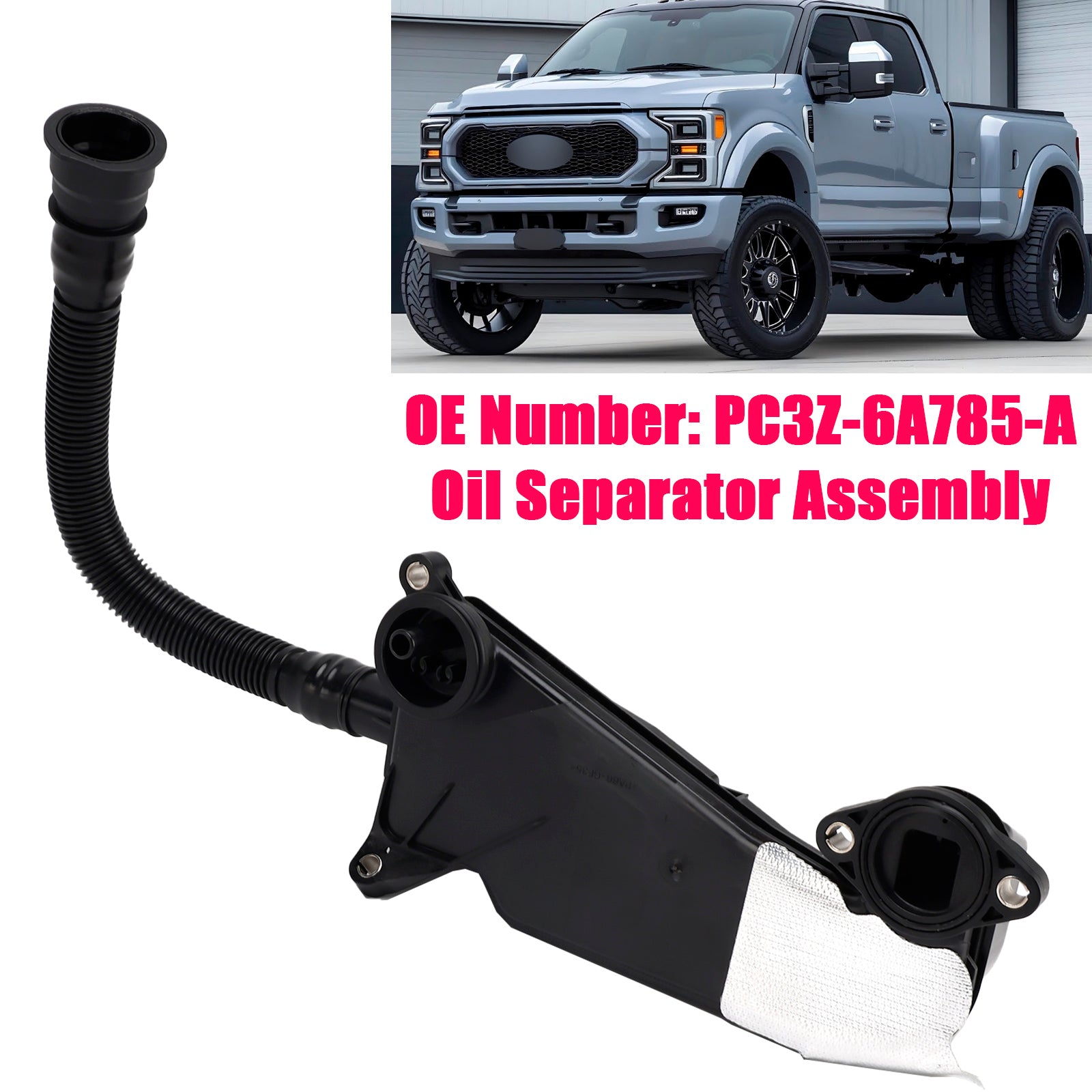 PC3Z-6A785-A Oil Separator Assembly For Ford F-250 Super Duty 6.7L Diesel 2023-2024