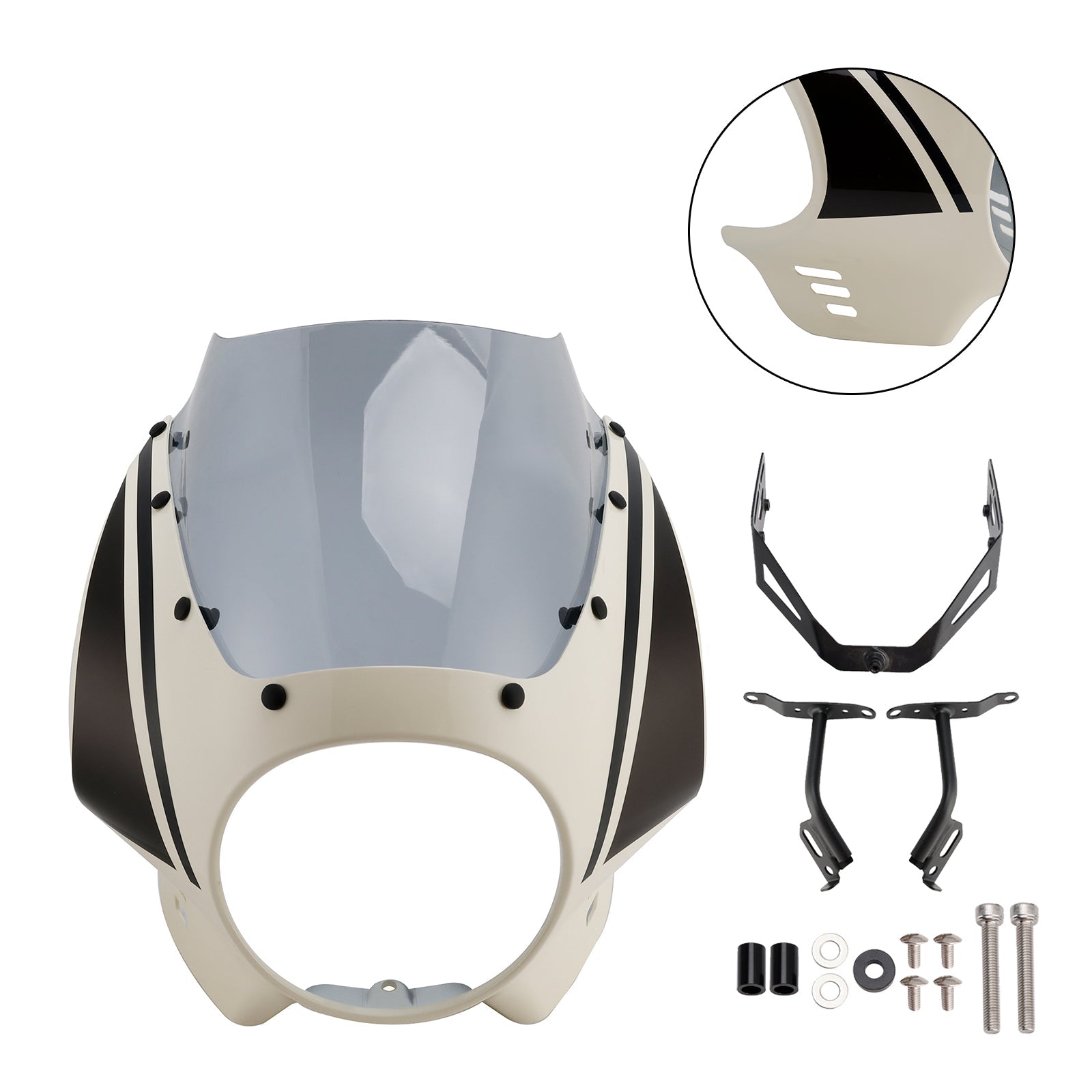 2022-2025 Yamaha XSR900 Headlight Fairing Windshield WindScreen