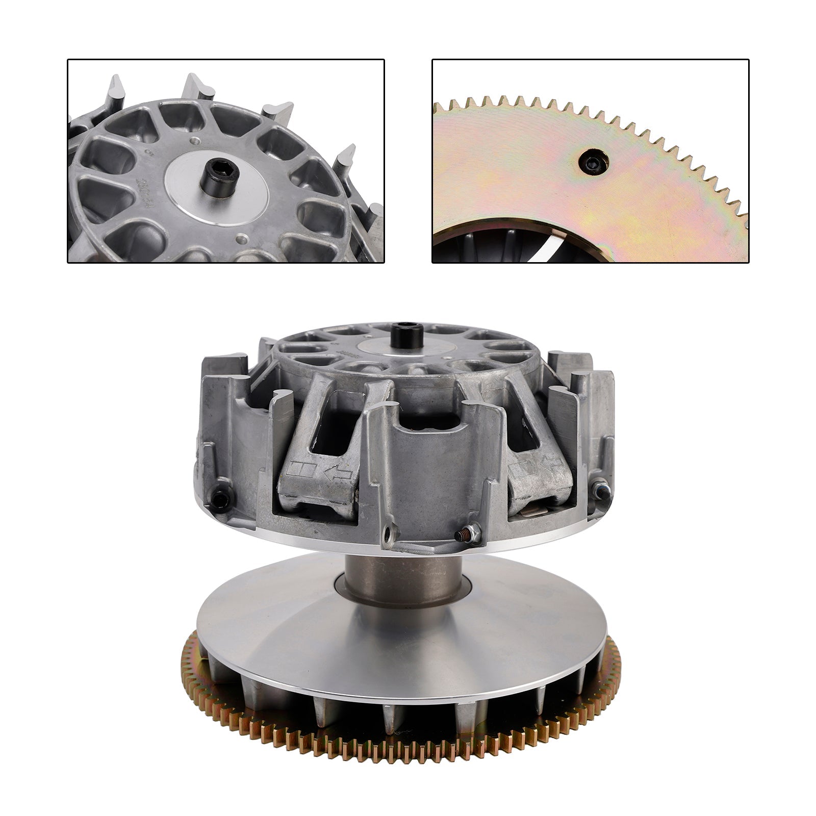 2004-2005 Can-Am Outlander MAX 400 Front Clutch Variator Pulley Set 420684400/420684401 420280245/420280247