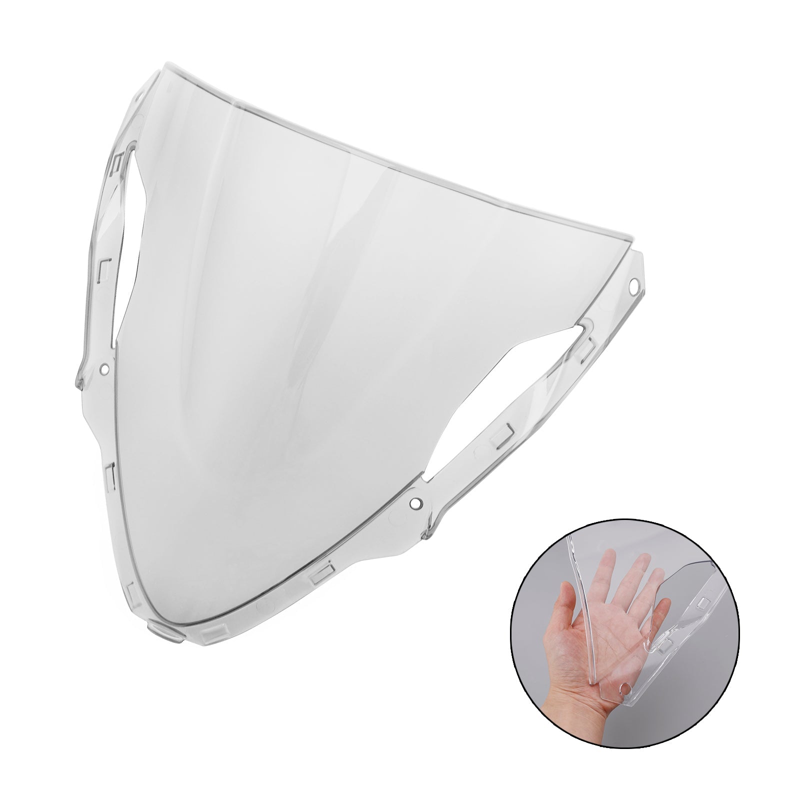 Windshield Windscreen for Kawasaki ZX6R 636 2024-2025