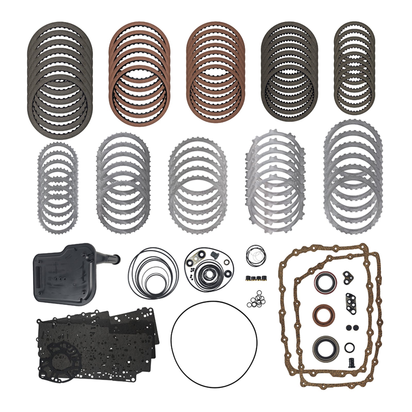 2006-2009 CADILLAC STS-V 6 SP RWD V8 4.4L 6L90 6L90E 6L80 6L80E Transmission Master Rebuild Kit 195901XLS