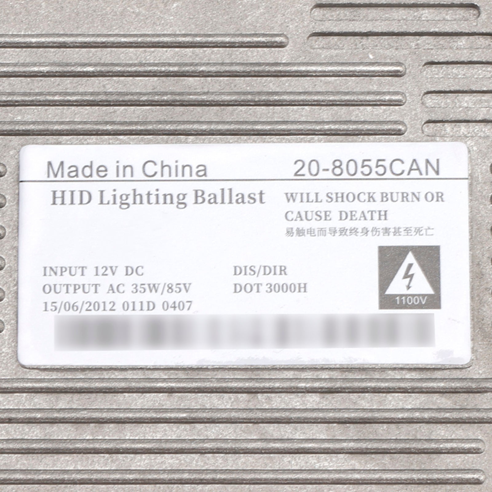 Xenon HID Headlight Electric Ballast D1S 20-8055CAN For Ford