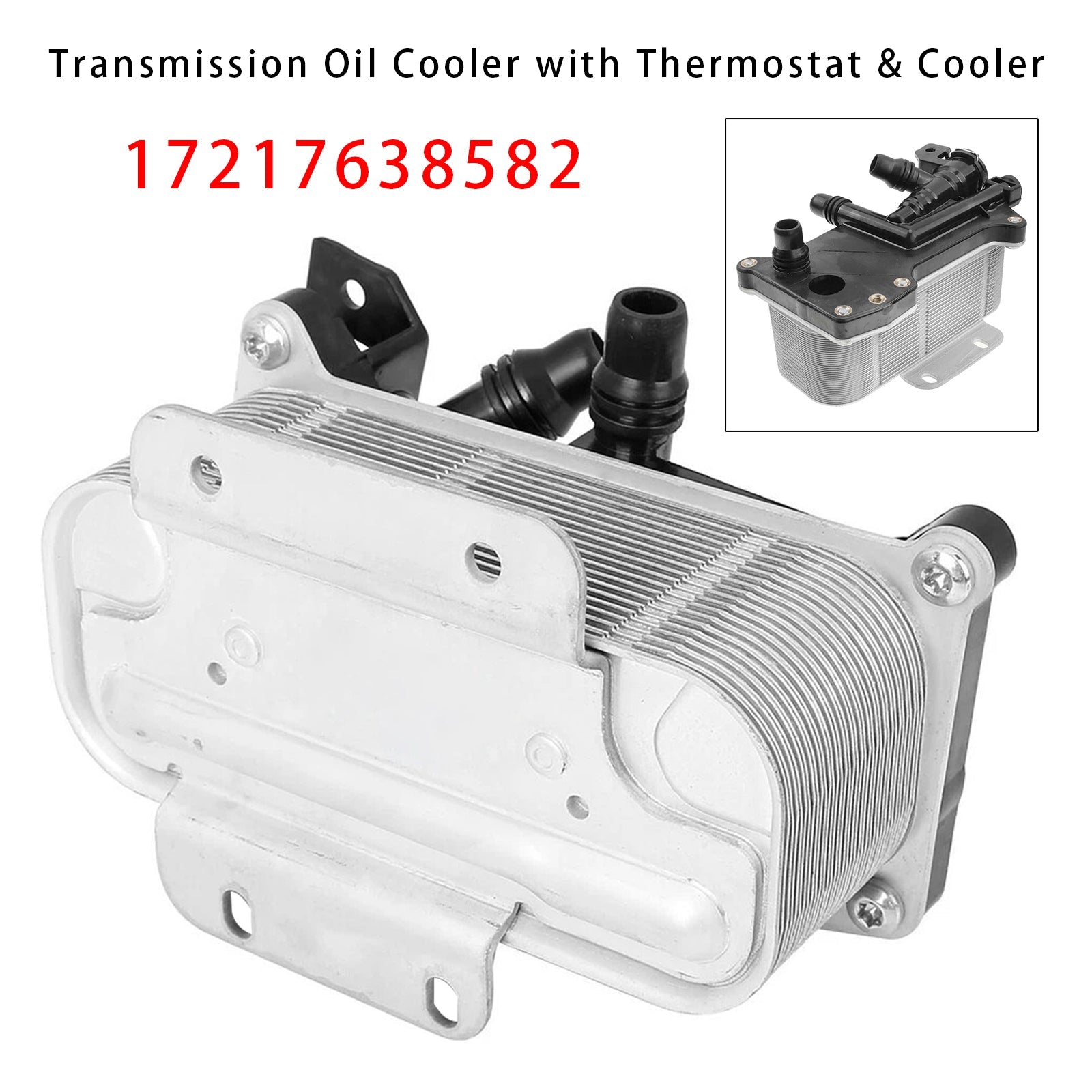 Transmission Oil Cooler with Thermostat For BMW F10 Series 528i 2012-2016 L4
