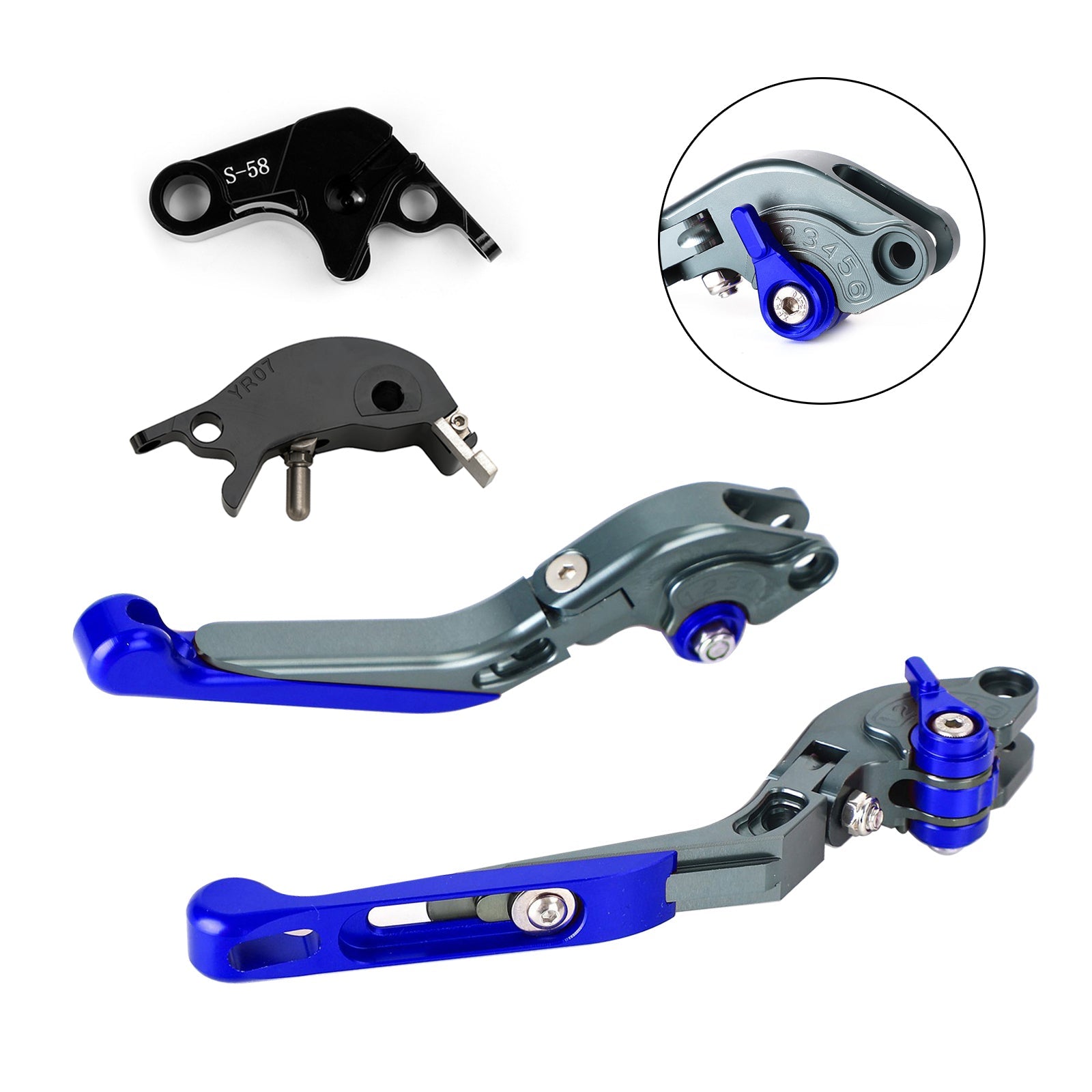 Adjustable Clutch Brake Lever fit for YAMAHA YZF R7 MT-10/SP FZ-10/SP 2022-23