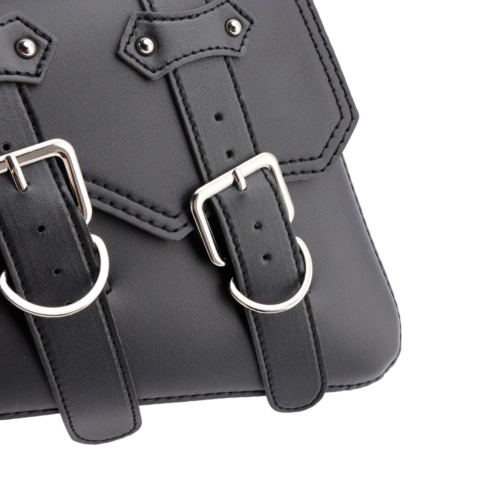 Tail Bag Side Saddlebag Tail Bag Luggage Pouch Storage Black 21L For Motorbike