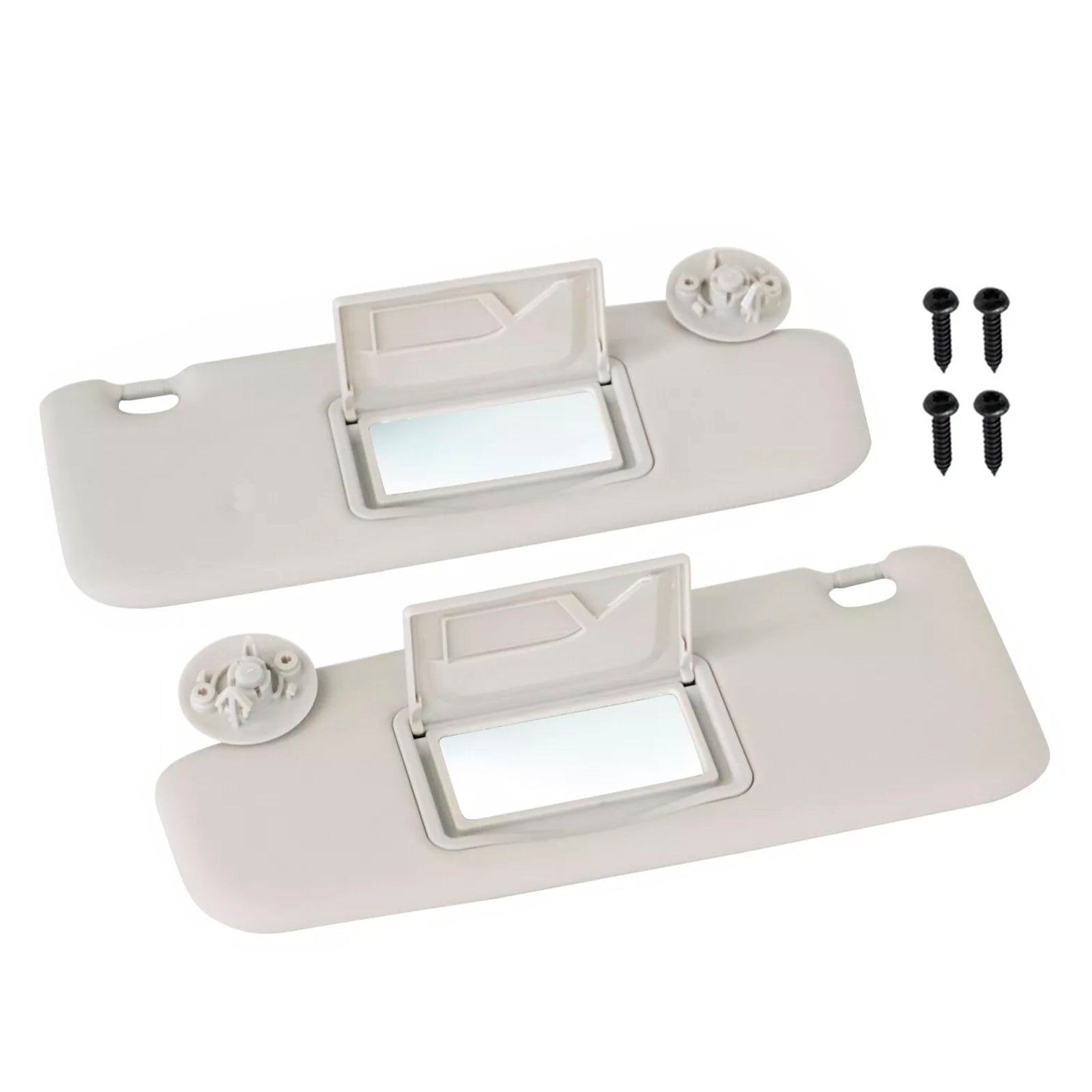 2PCS Gray Sun Visor Left & Right 42478247 42478249 For Nissan Altima 2013-2018