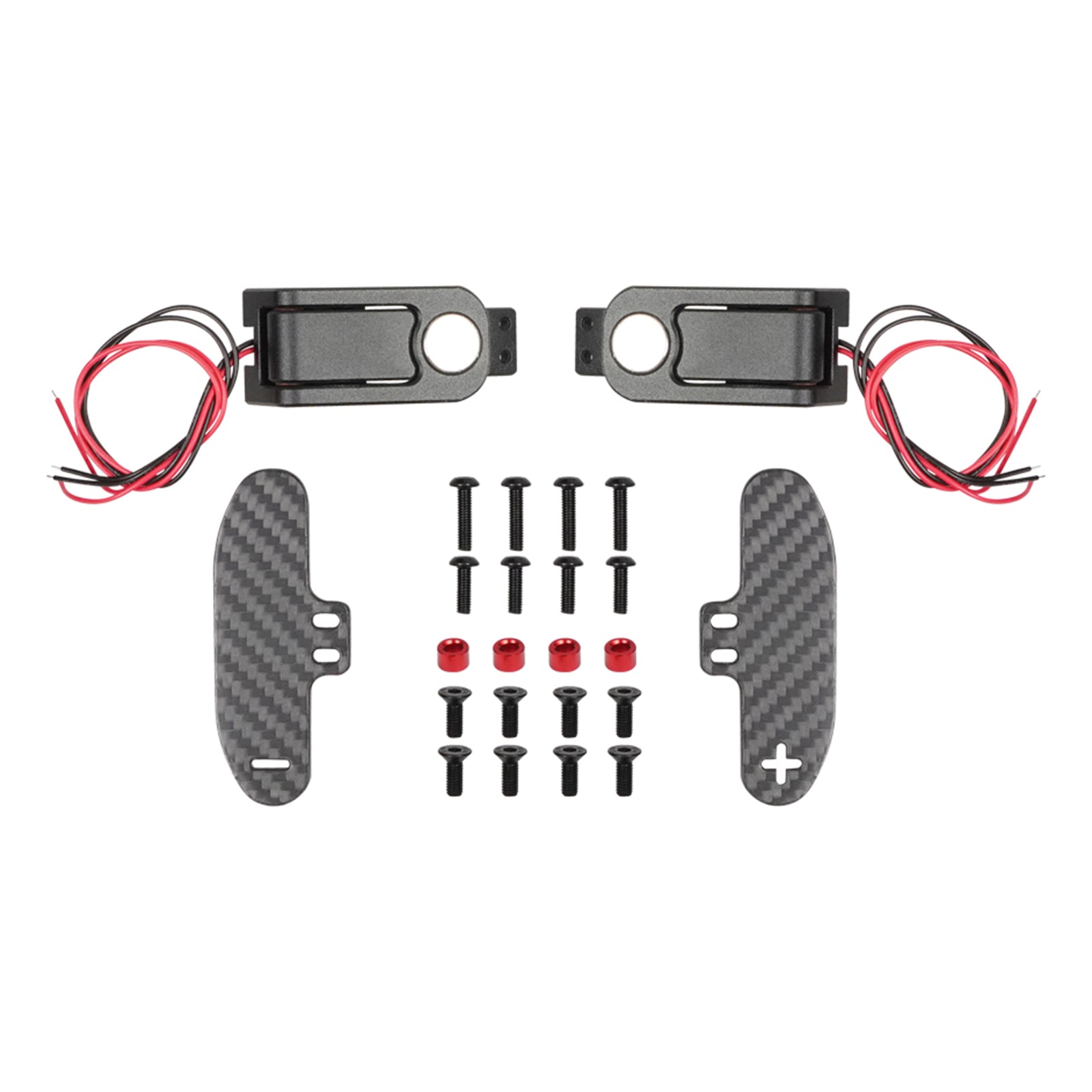 Shift Paddles Racing Game Simulation Steering Wheel For Thrustmaster T300 T500