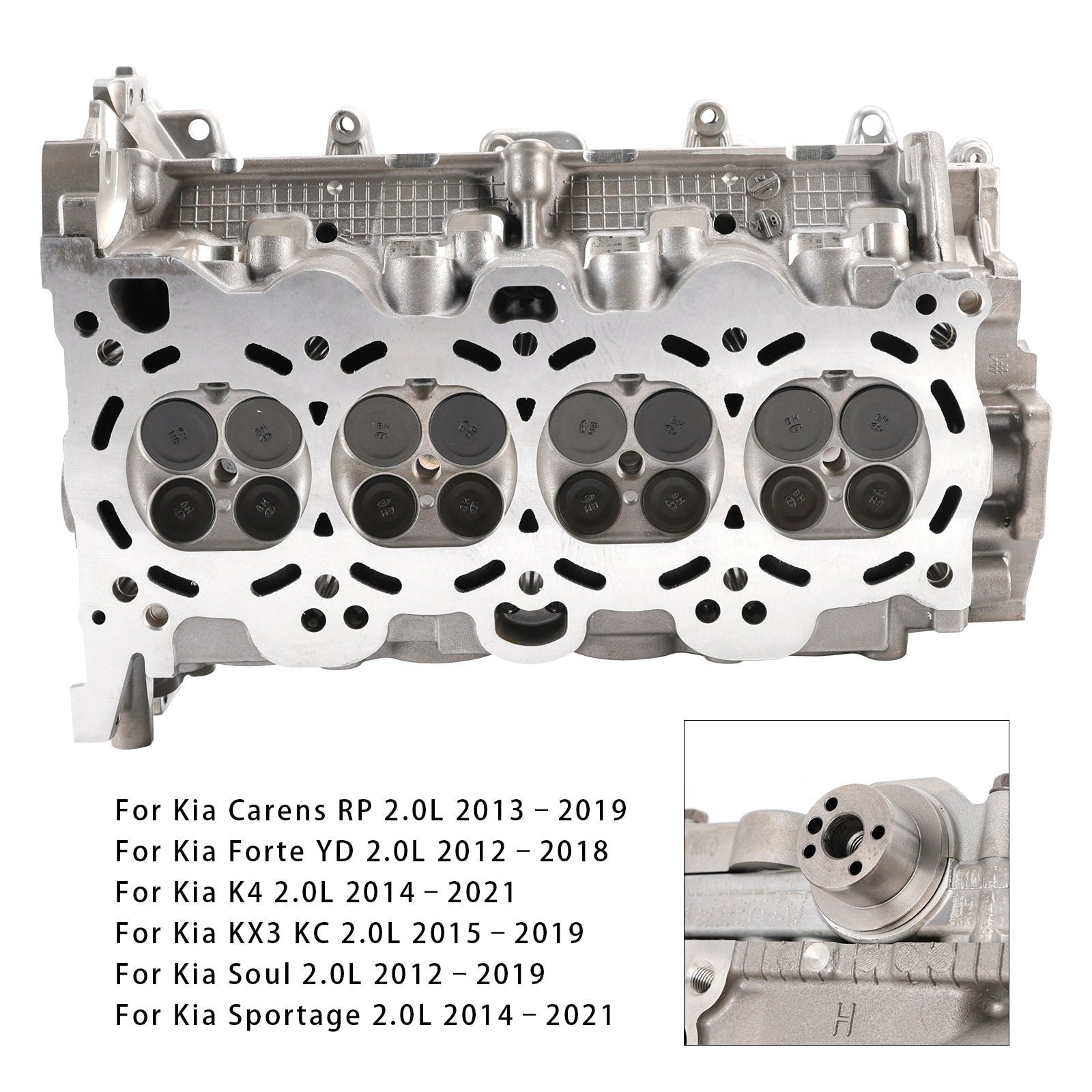 2014?C2020 Hyundai Creta GS 2.0L 4-Cylinder GDI Cylinder Head Assembly G4NC 22320-2E000