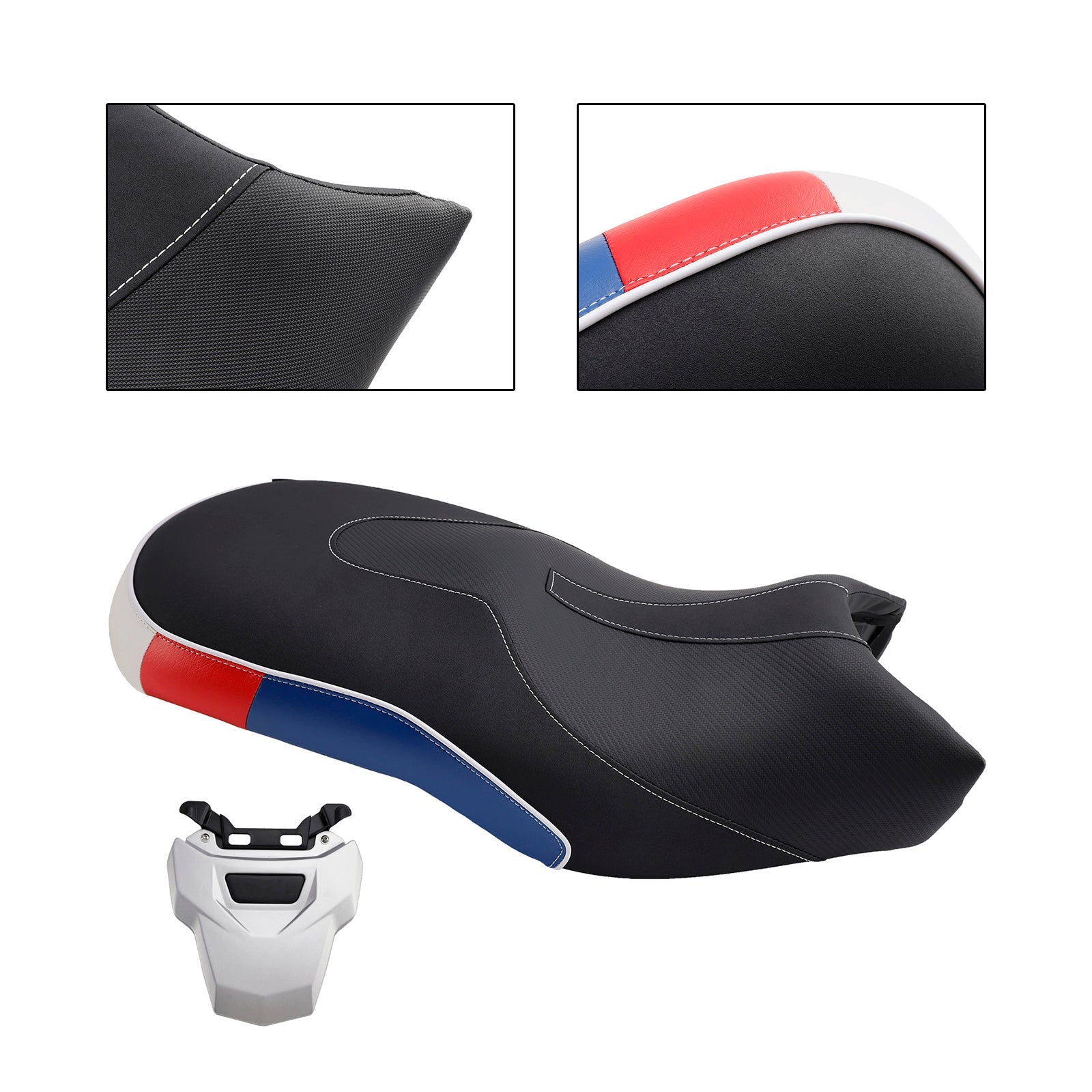 Replace Front Rear Driver Passenger Seat Blue For Bmw R1200Gs 13-18 R1250Gs