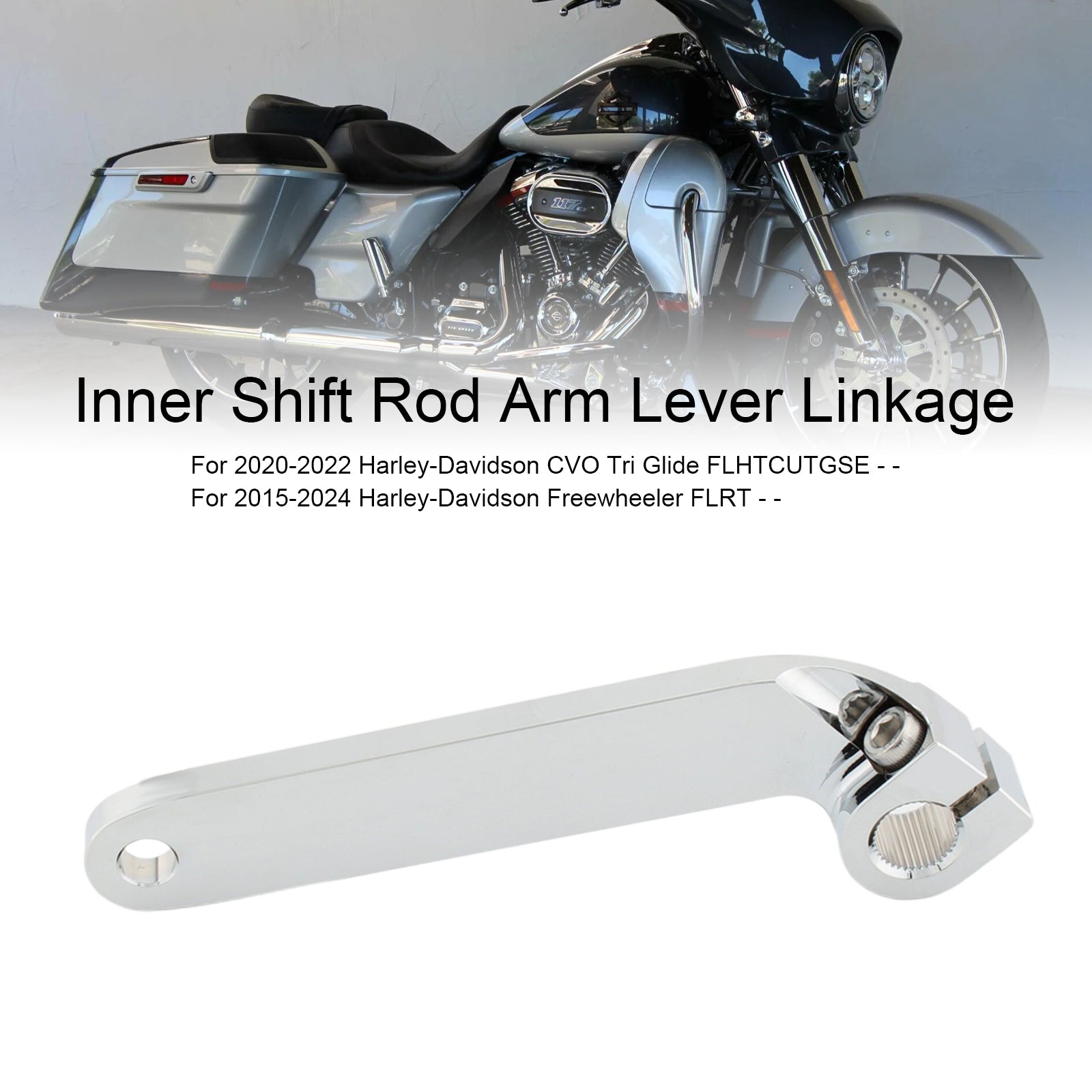 1602-0868 Inner Shift Rod Arm Lever Linkage For Road King FLH FLT FLRT 84-19