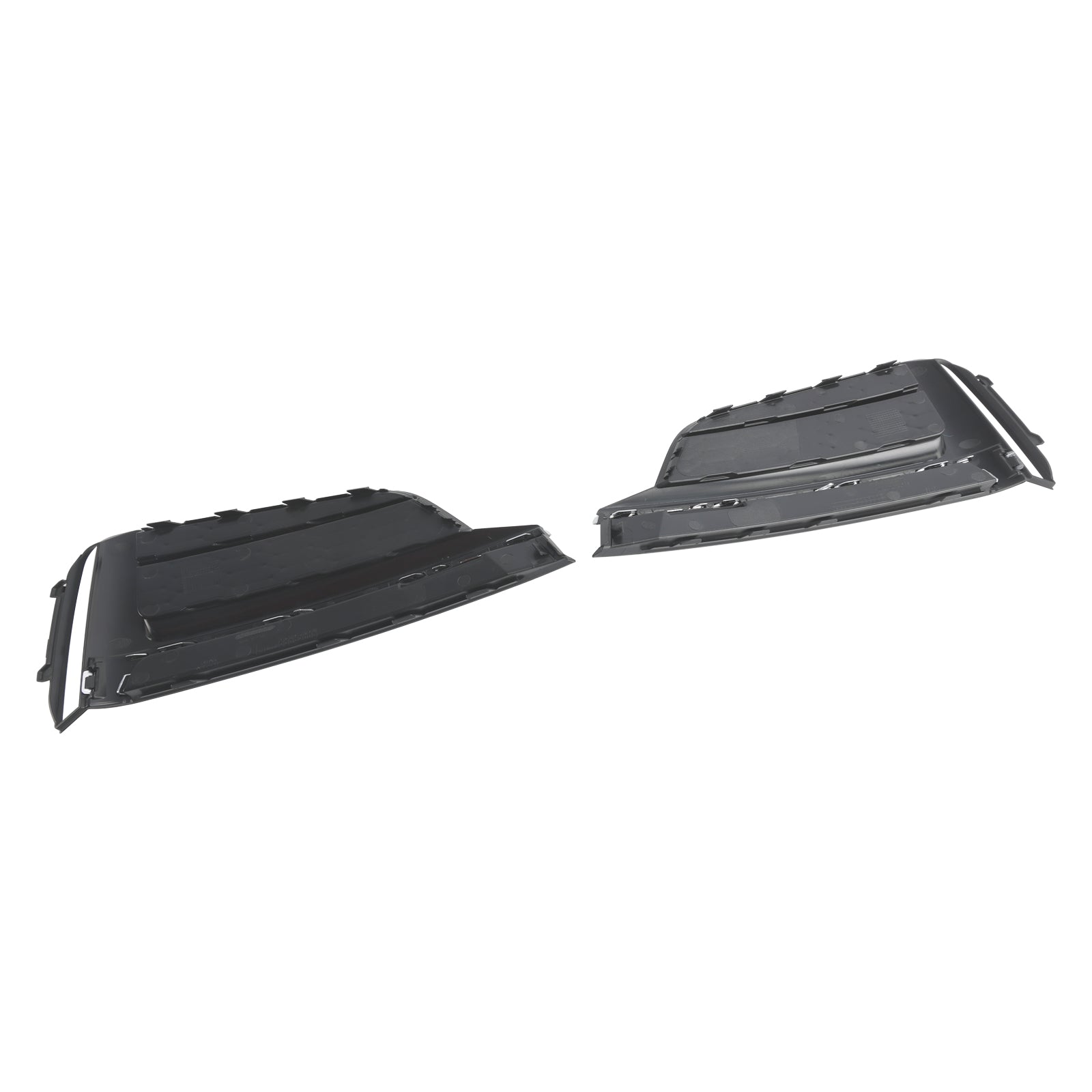 Audi A5 S-Line S5 2018-2019 2PCS Front Bumper Fog Light Grille Cover Trim