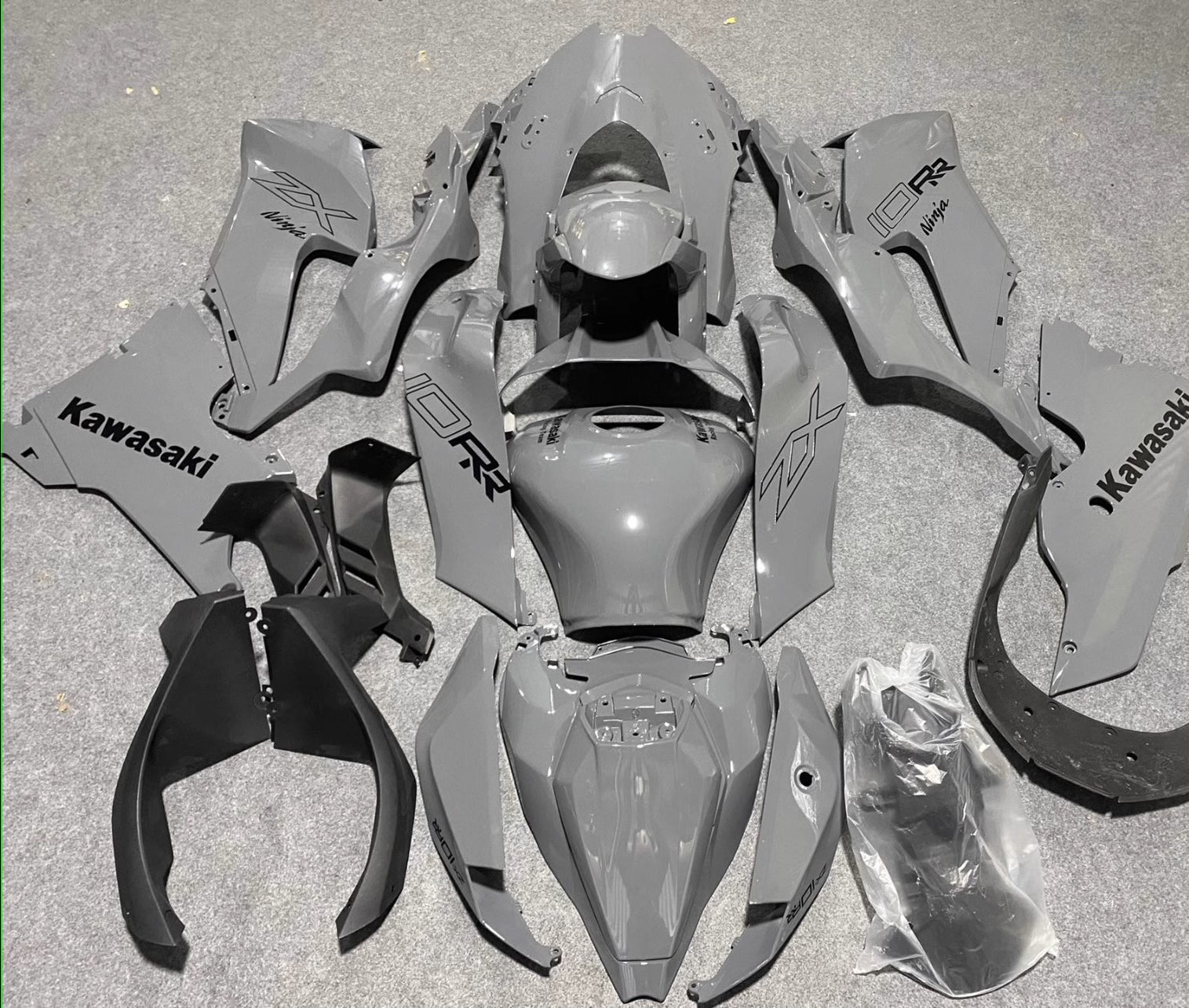 Amotopart Kawasaki ZX-10R ZX-10RR 2021-2025 Fairing Kit Bodywork ABS