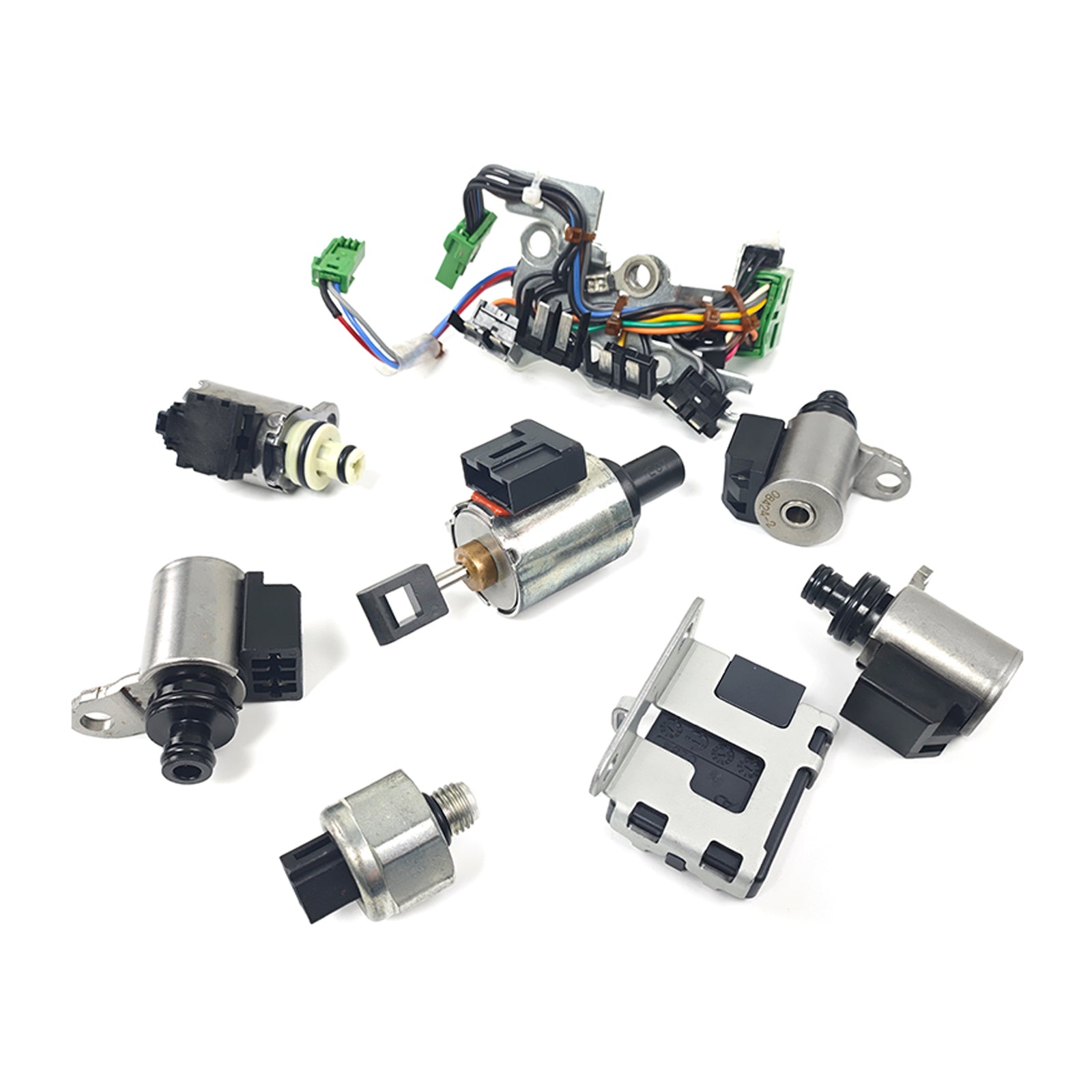 2007-2012 Sentra L4 2.0L, 2.5L CVT FWD (RE0F10A) Transmission Solenoid Valve Kit JF011 One Senor