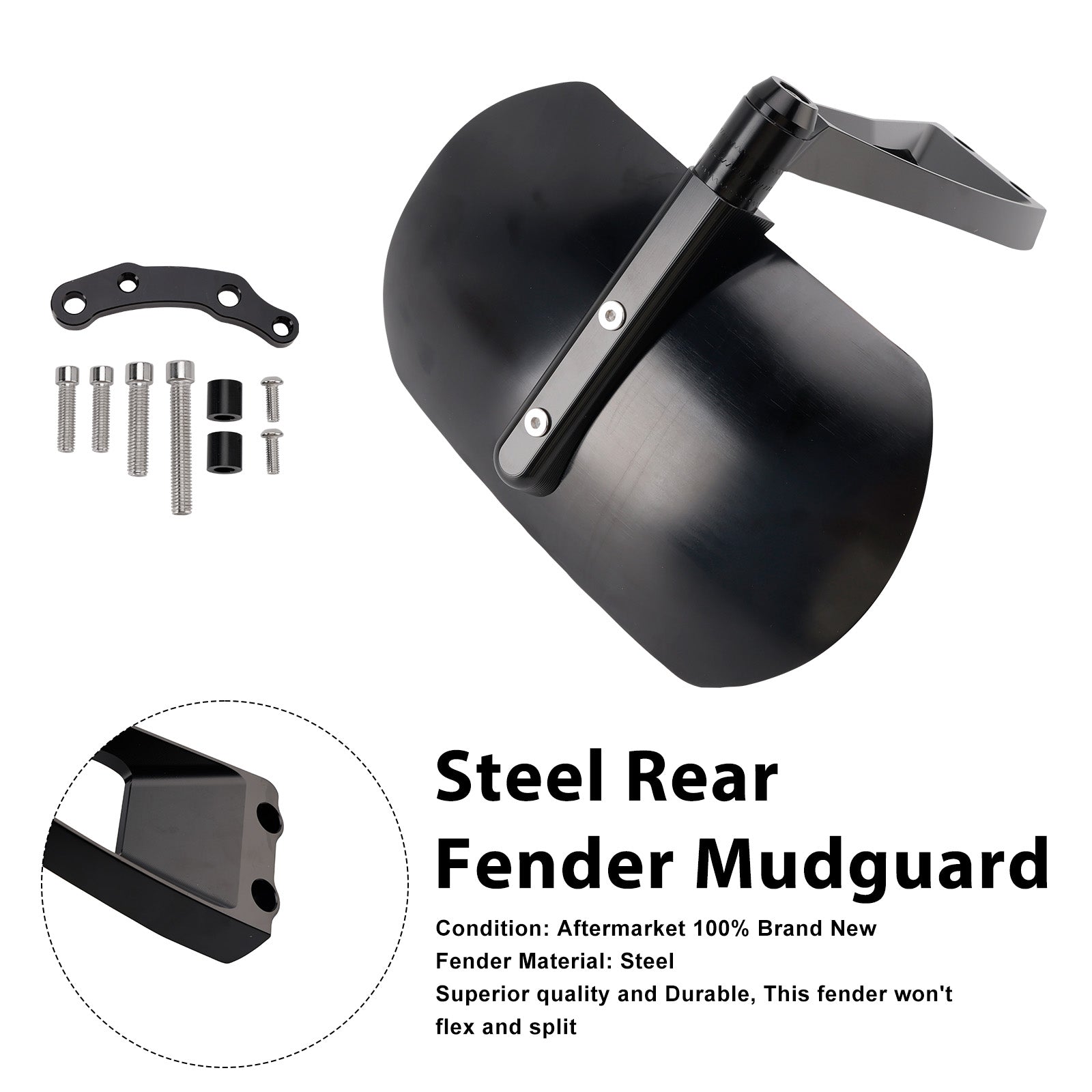 2014-2023 For BMW R nineT Steel Rear Fender Mudguard