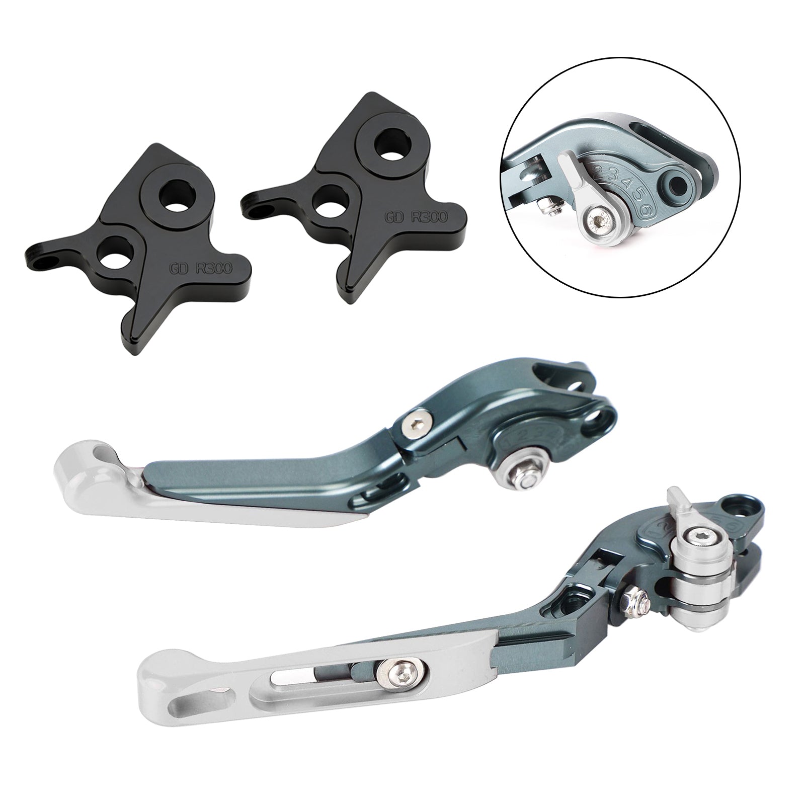 Adjustable Clutch Brake Lever fit for KYMCO AK550 2017-2022