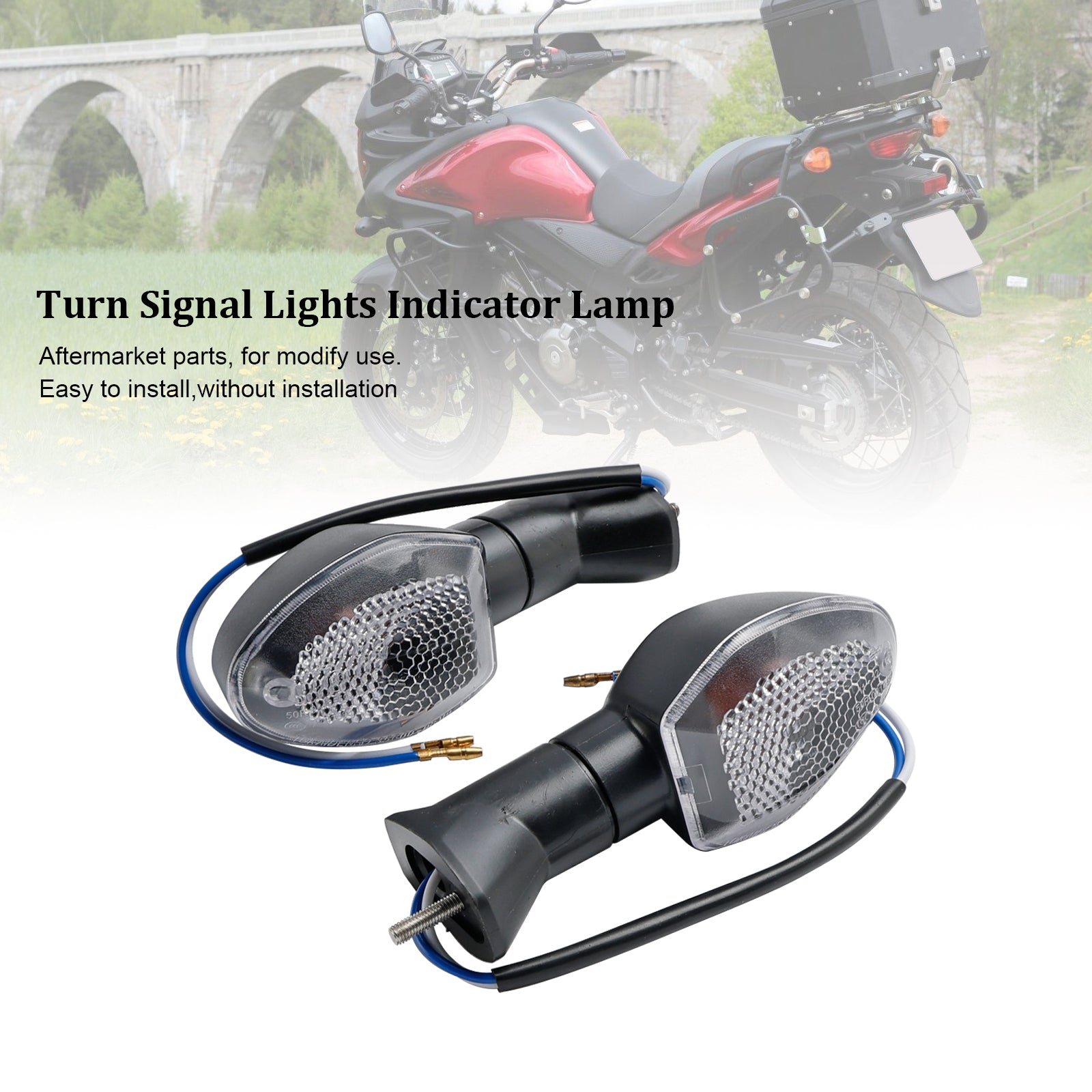 Suzuki V-Strom 650 1000050 GSX-S 750의 턴 신호 표시등 표시 램프