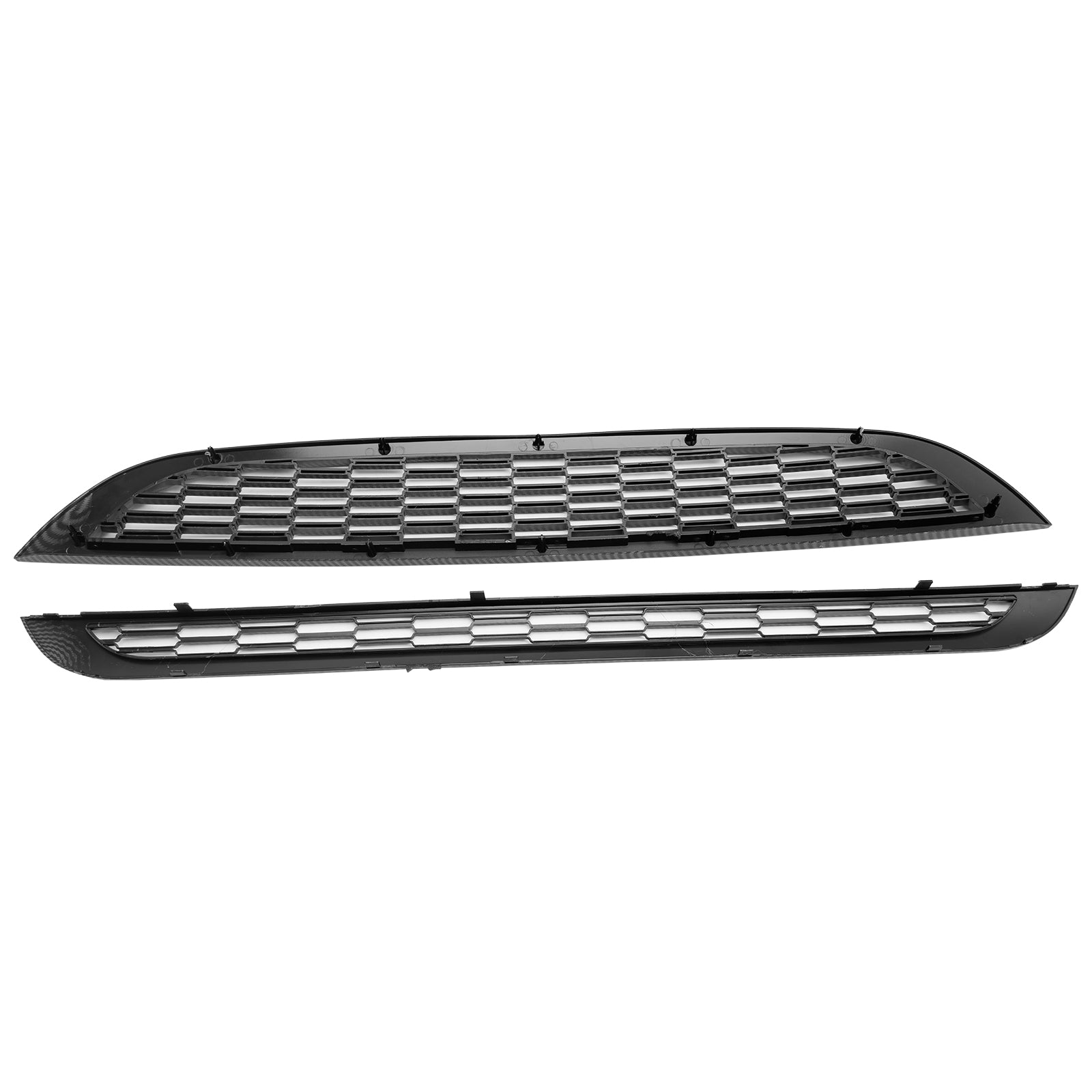 2PCS Honeycomb Mesh Front Grille Grill Fit Mini Cooper R50 R52 R53 2002-2006