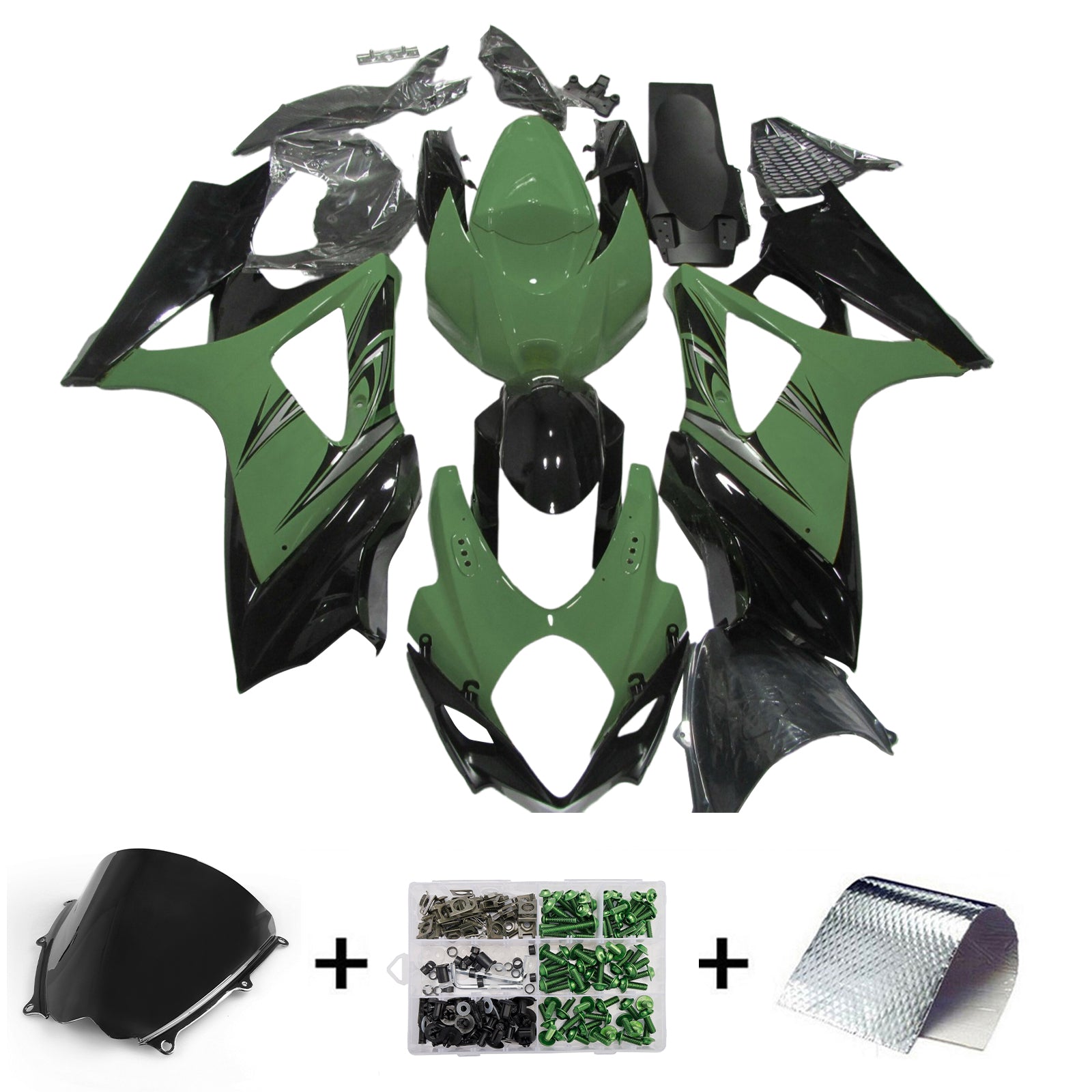 Injection Fairing Kit Bodywork Plastic ABS For Suzuki GSXR1000 2007-2008 K7