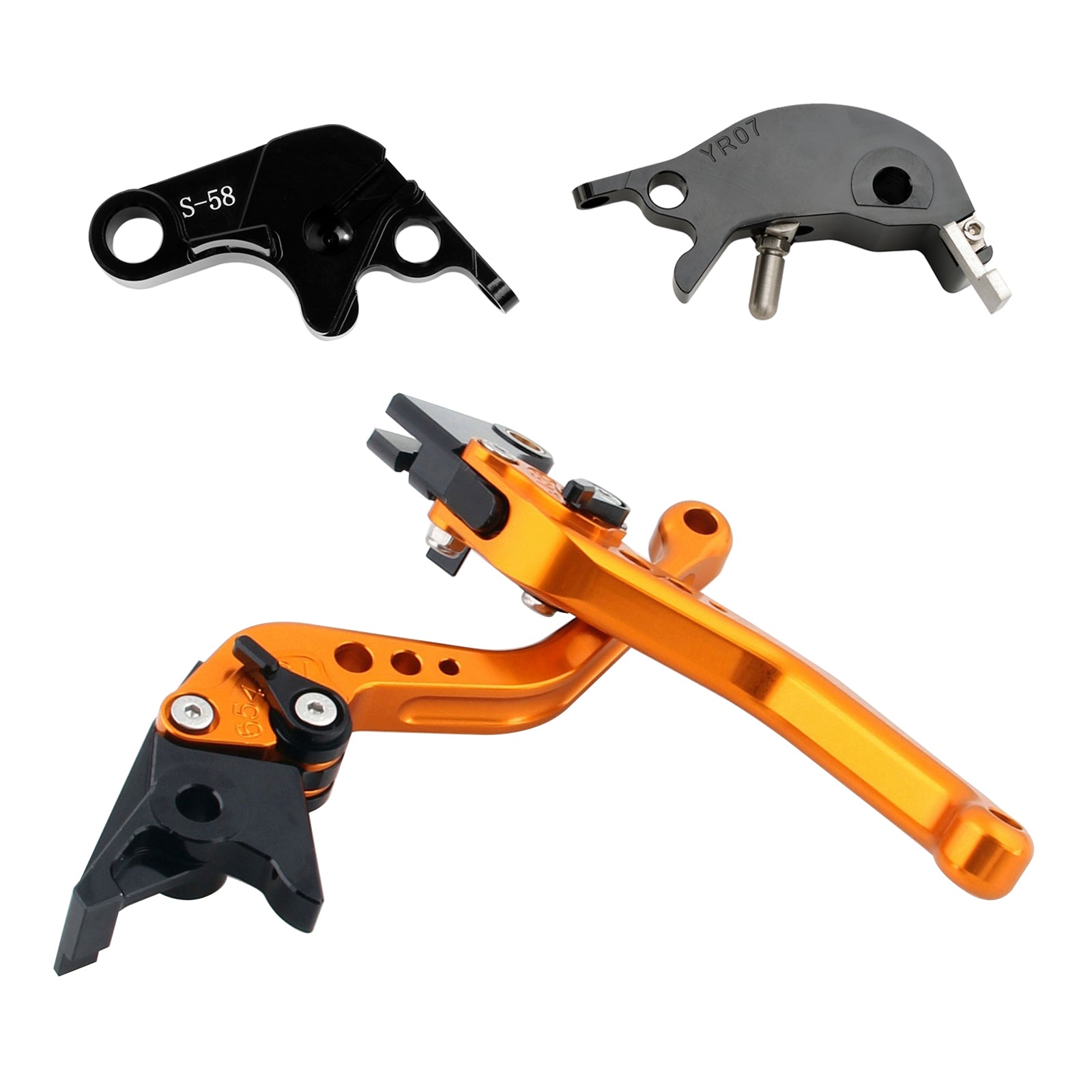 NEW Short Clutch Brake Lever fit for YAMAHA YZF R7 MT-10/SP FZ-10/SP 2022-23