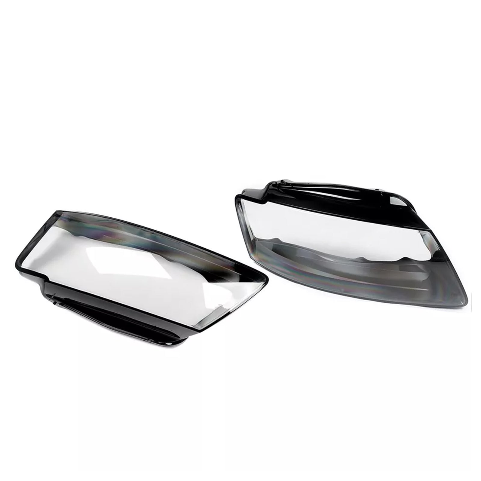 2007-2011 Audi A5/S5 Coupe/Hatchback 2PCS Headlight Headlamp Lens Cover Shell