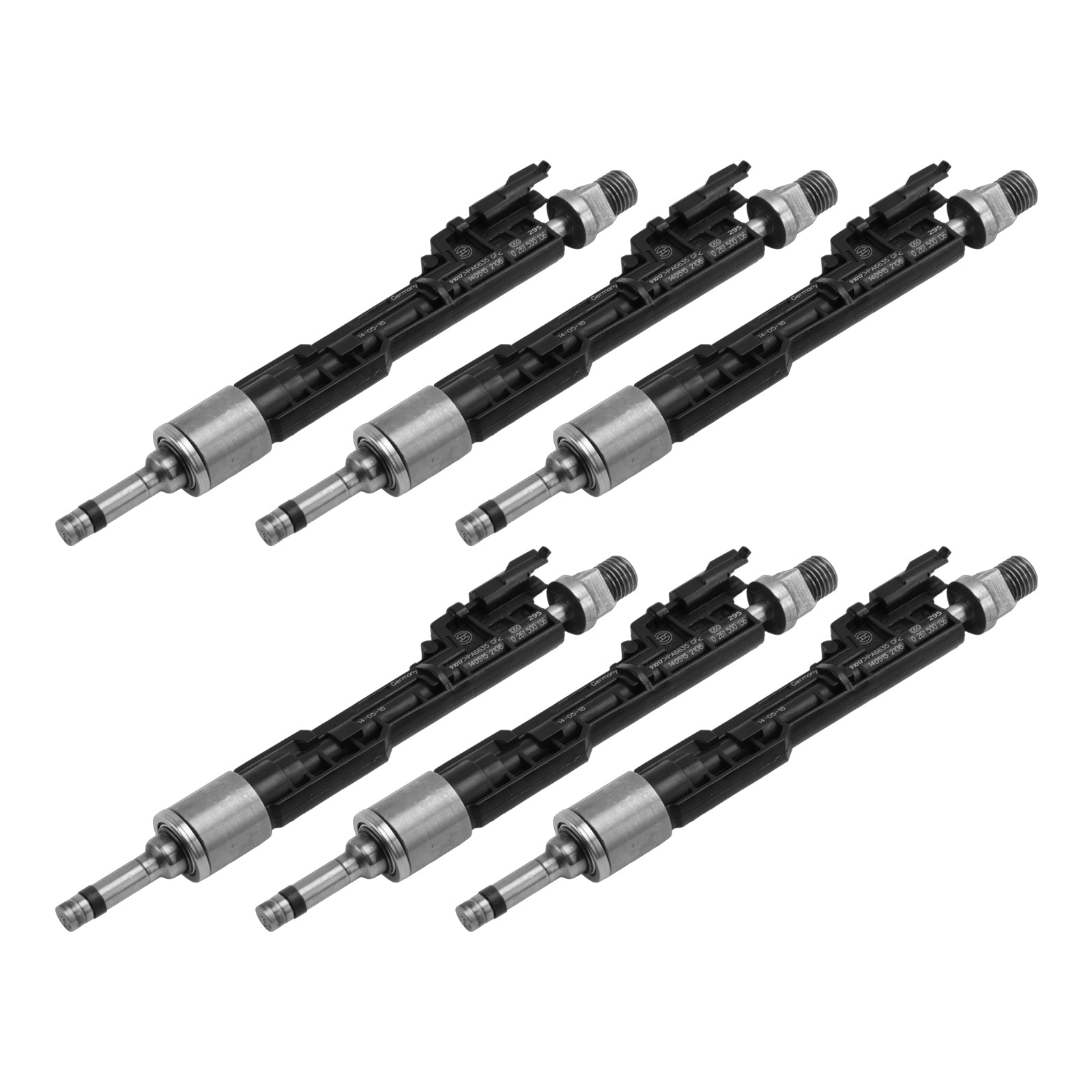 6Pcs Fuel Injector For BMW F10 M5 F06 F07 F12 F13 F15 X5 0261500136 13647599876